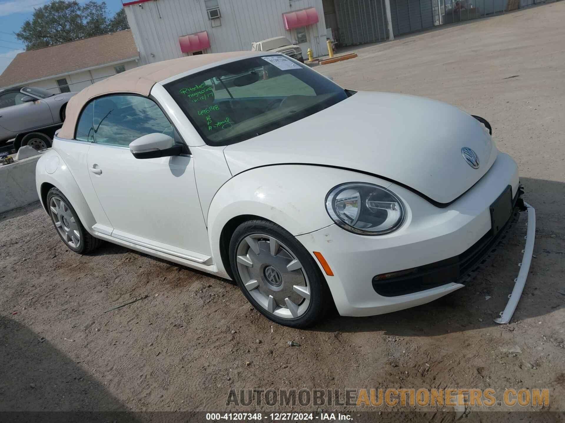 3VW5P7AT4DM813845 VOLKSWAGEN BEETLE 2013