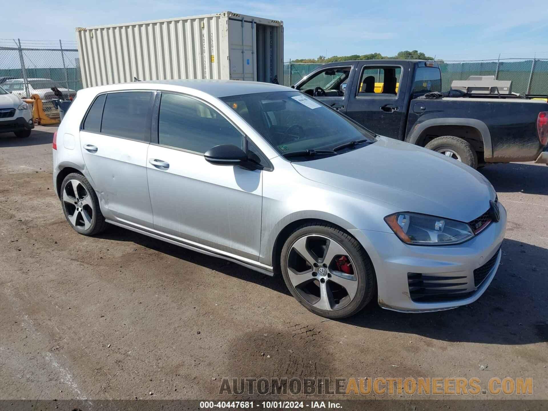 3VW5T7AU0GM048089 VOLKSWAGEN GOLF GTI 2016