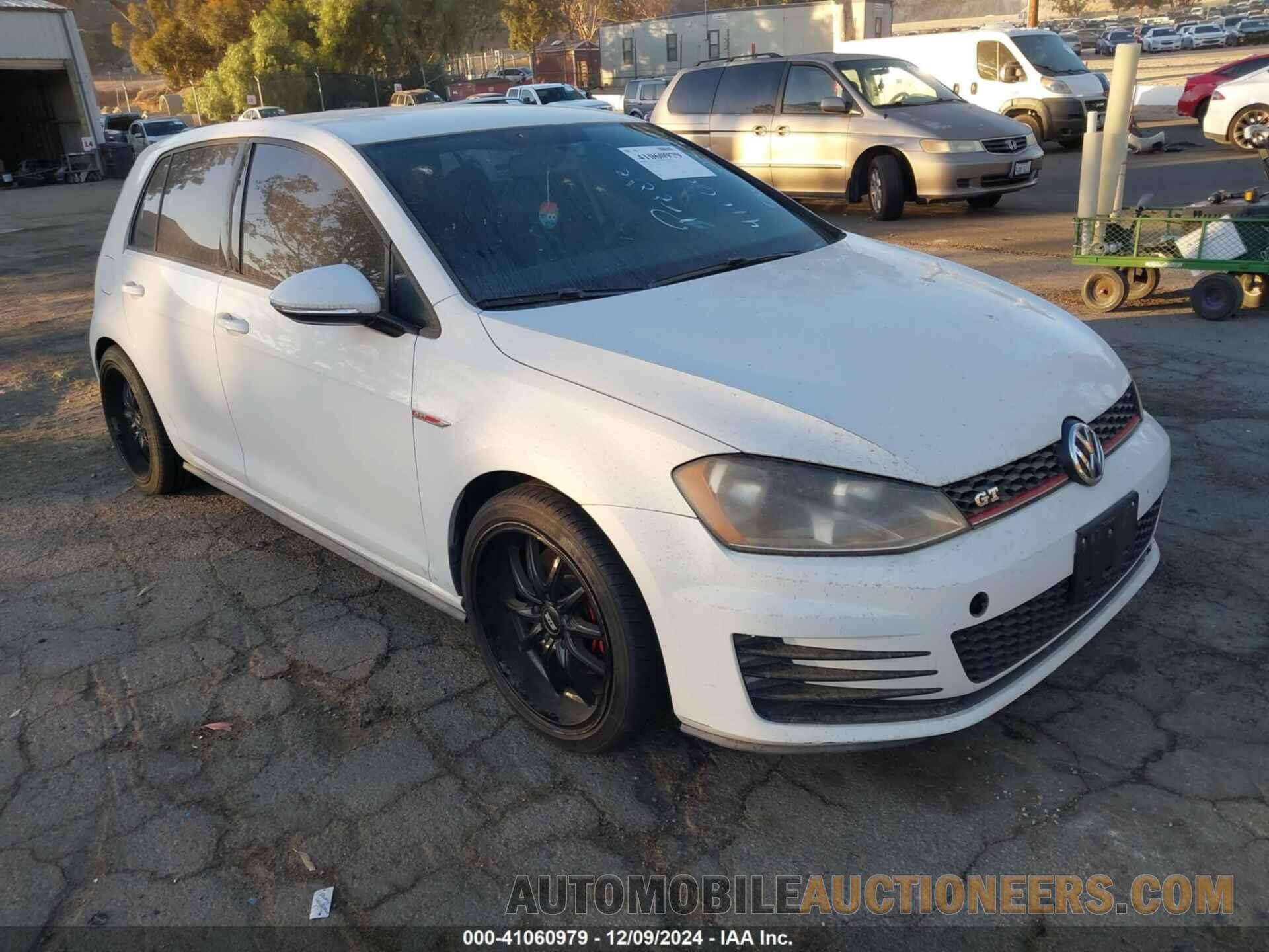 3VW5T7AU2FM010006 VOLKSWAGEN GOLF GTI 2015