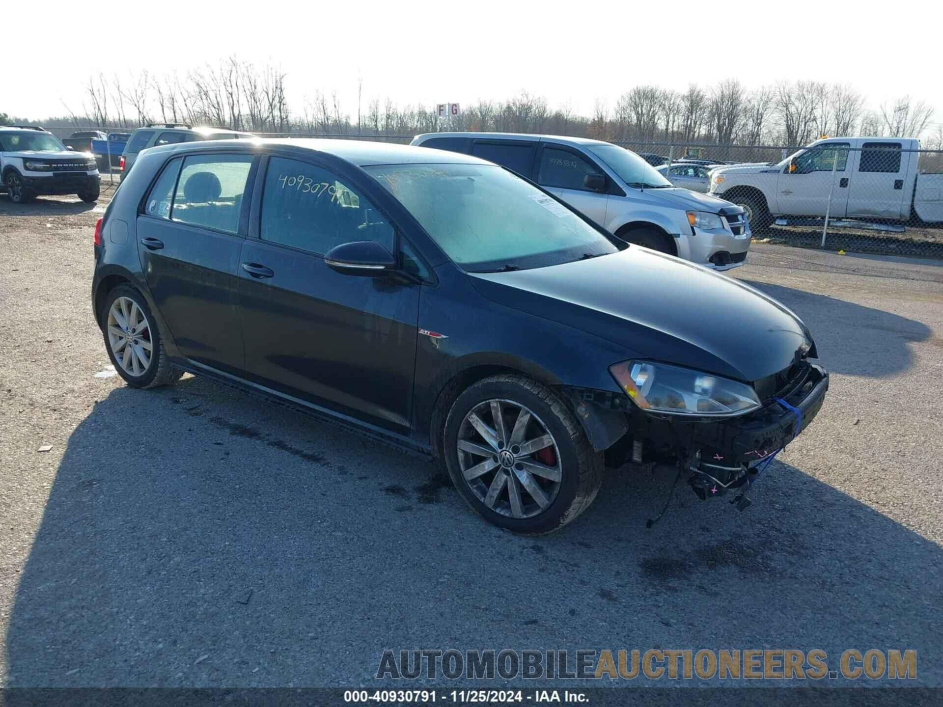 3VW5T7AU3HM029537 VOLKSWAGEN GOLF GTI 2017