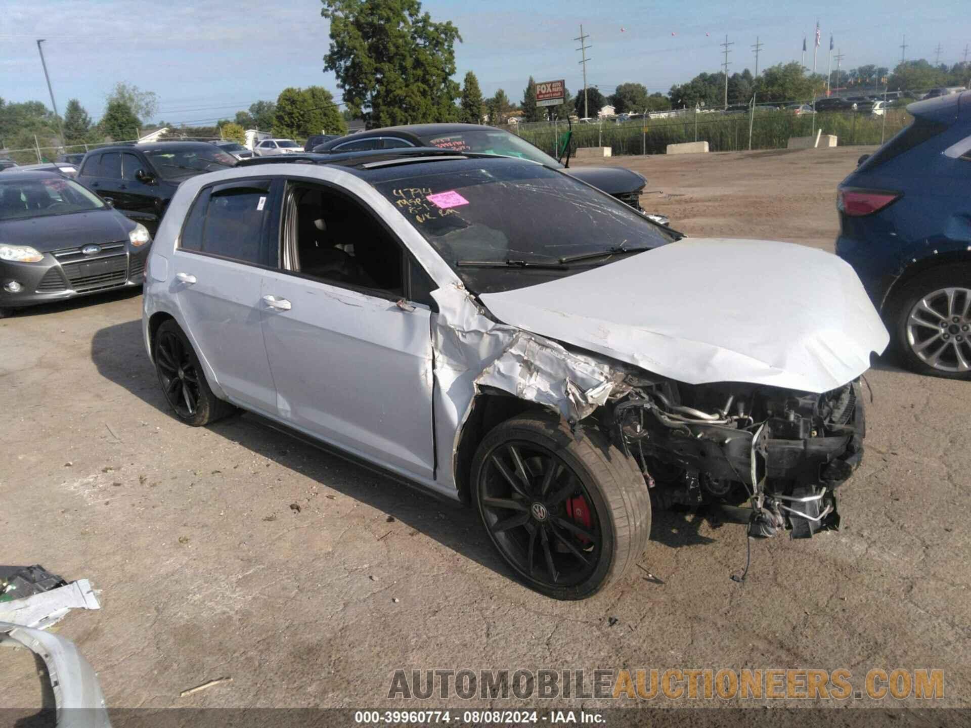 3VW5T7AU6MM005498 VOLKSWAGEN GOLF GTI 2021