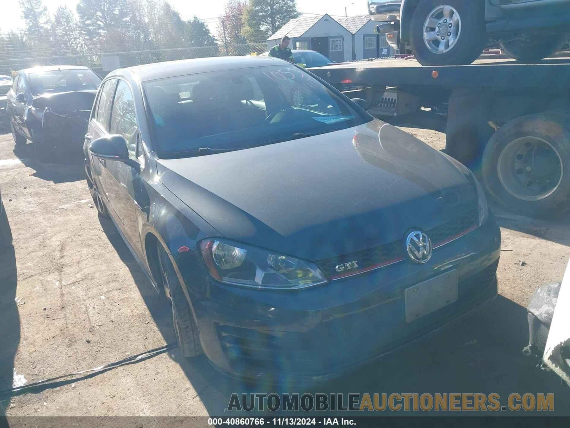 3VW5T7AUXFM001053 VOLKSWAGEN GOLF GTI 2015