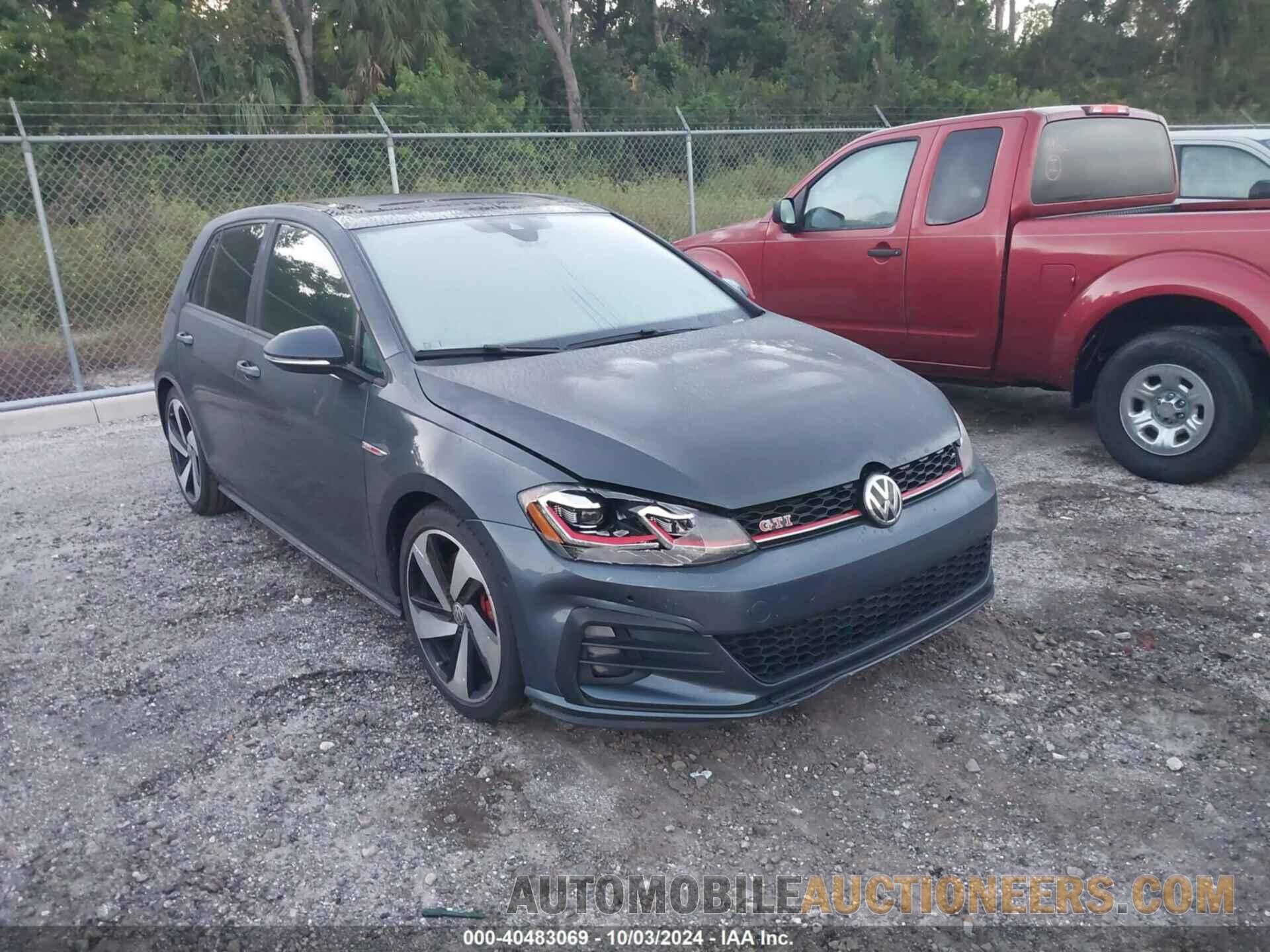 3VW6T7AU1KM013493 VOLKSWAGEN GOLF GTI 2019