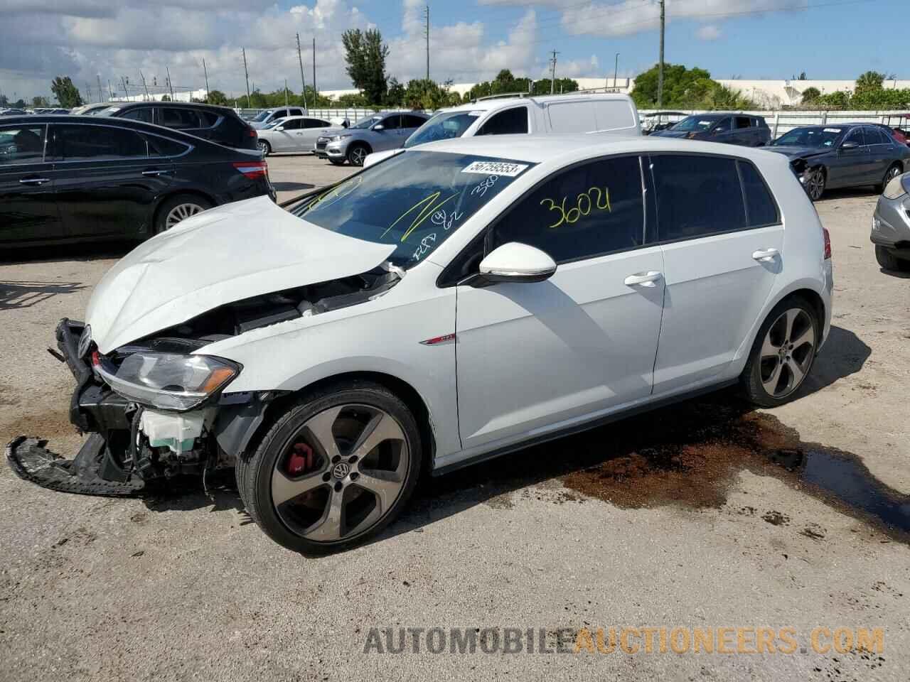 3VW6T7AU1KM013803 VOLKSWAGEN GTI 2019