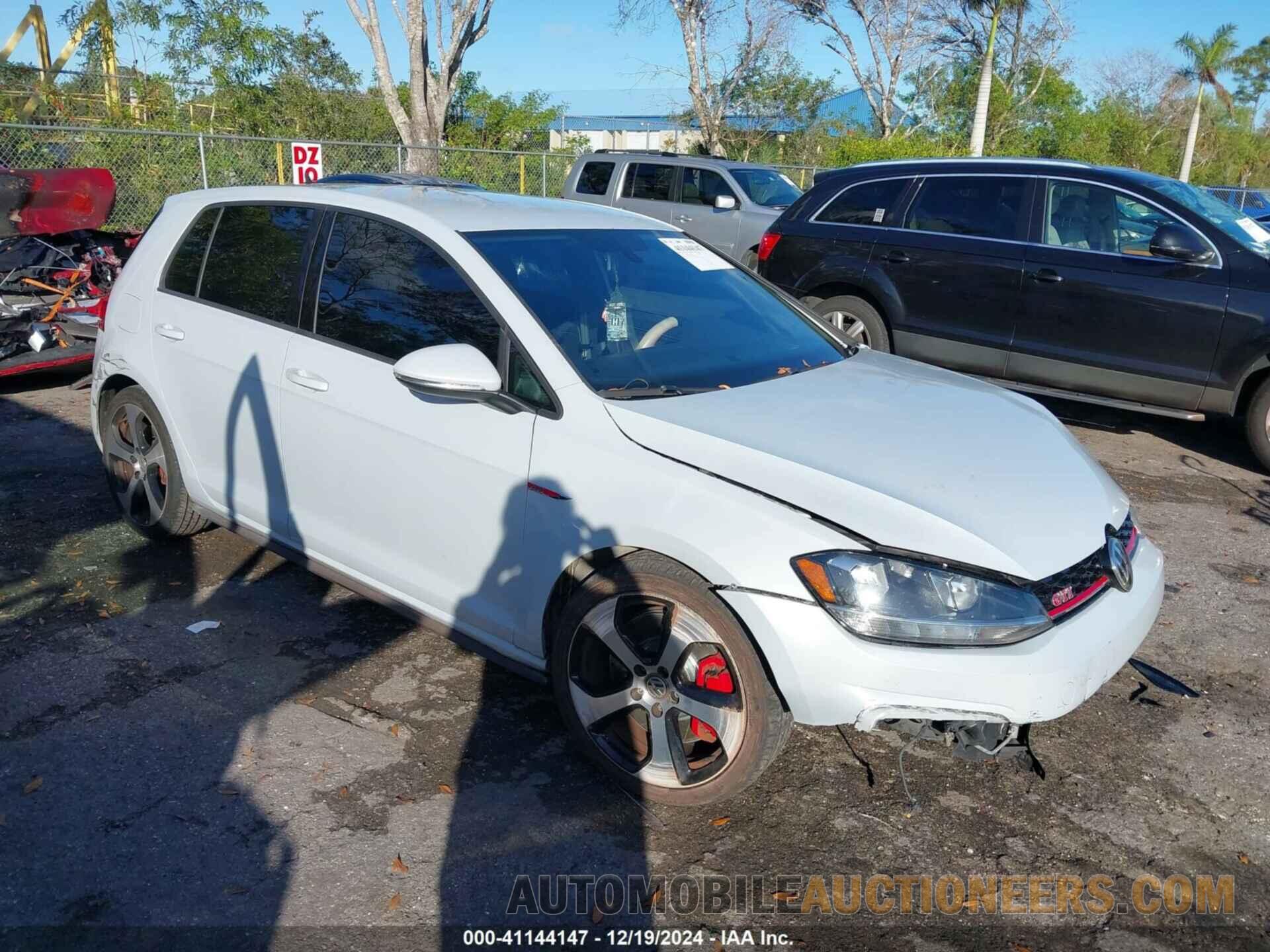 3VW6T7AU5KM026974 VOLKSWAGEN GOLF GTI 2019