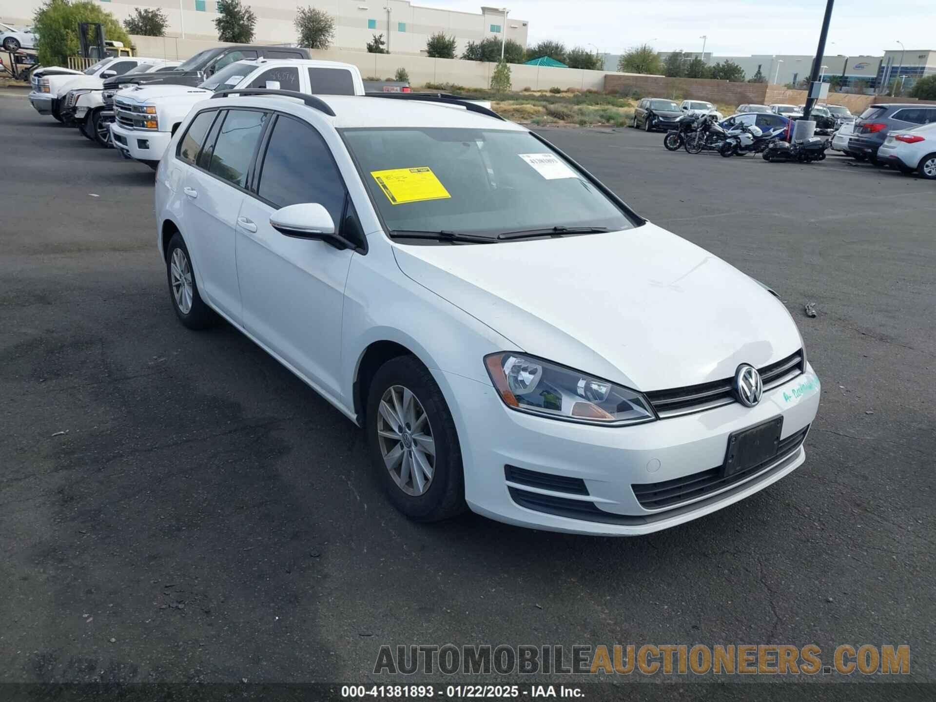 3VWC17AU8HM504161 VOLKSWAGEN GOLF SPORTWAGEN 2017