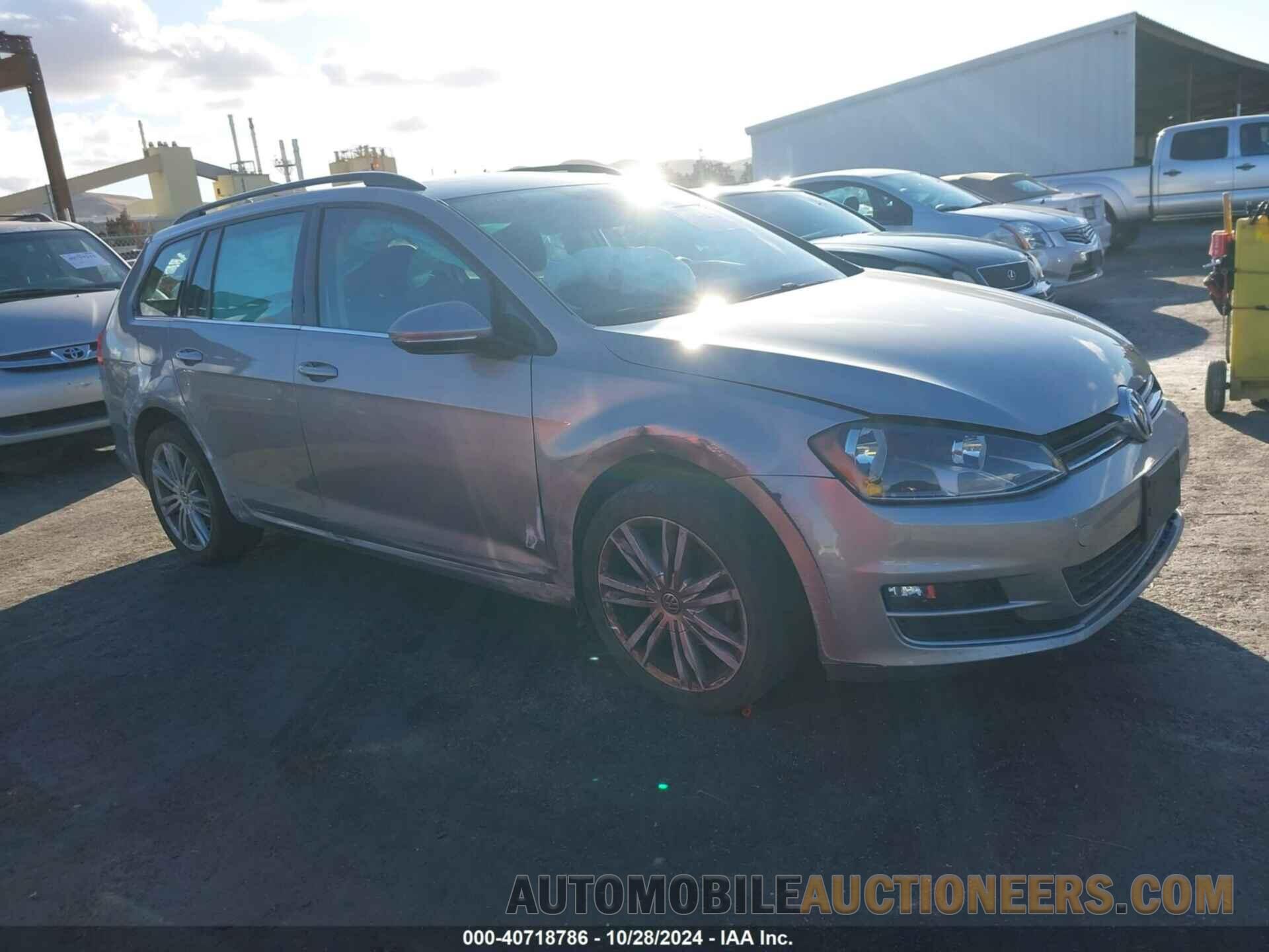 3VWCA7AU7FM512345 VOLKSWAGEN GOLF SPORTWAGEN 2015