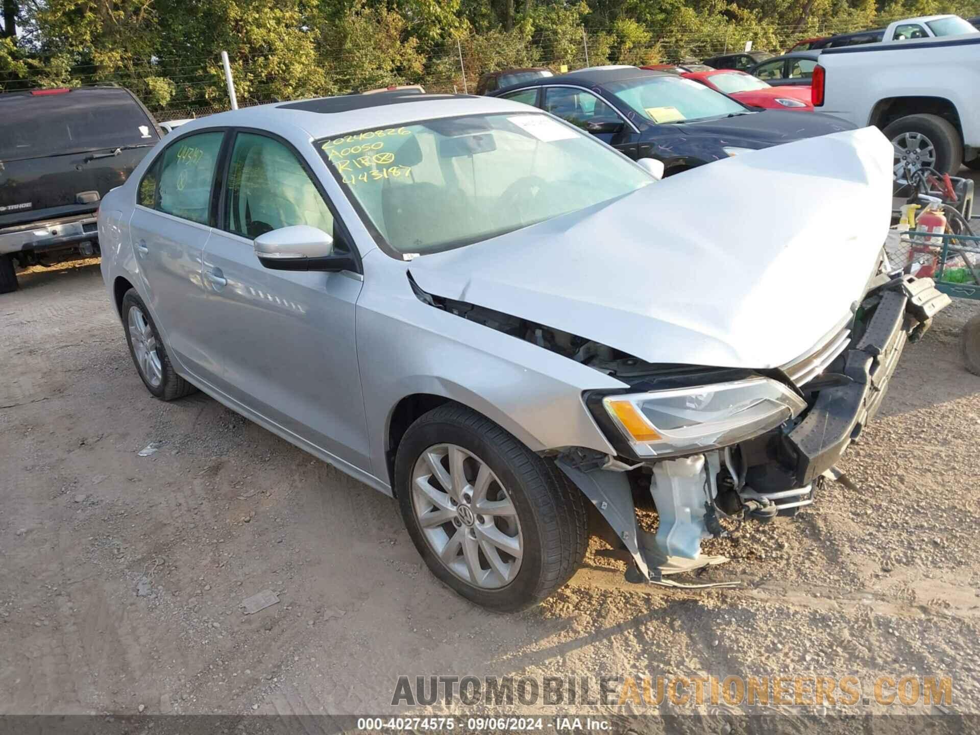 3VWD07AJ4EM443187 VOLKSWAGEN JETTA 2014