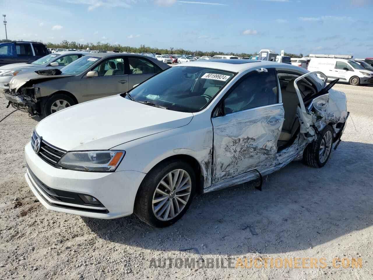 3VWD07AJ8FM272588 VOLKSWAGEN JETTA 2015