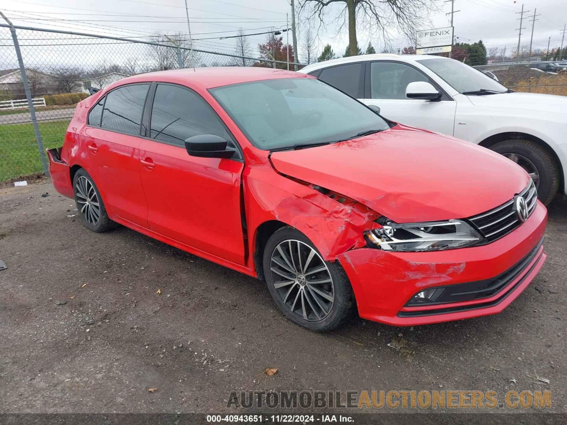 3VWD17AJ3GM230876 VOLKSWAGEN JETTA 2016