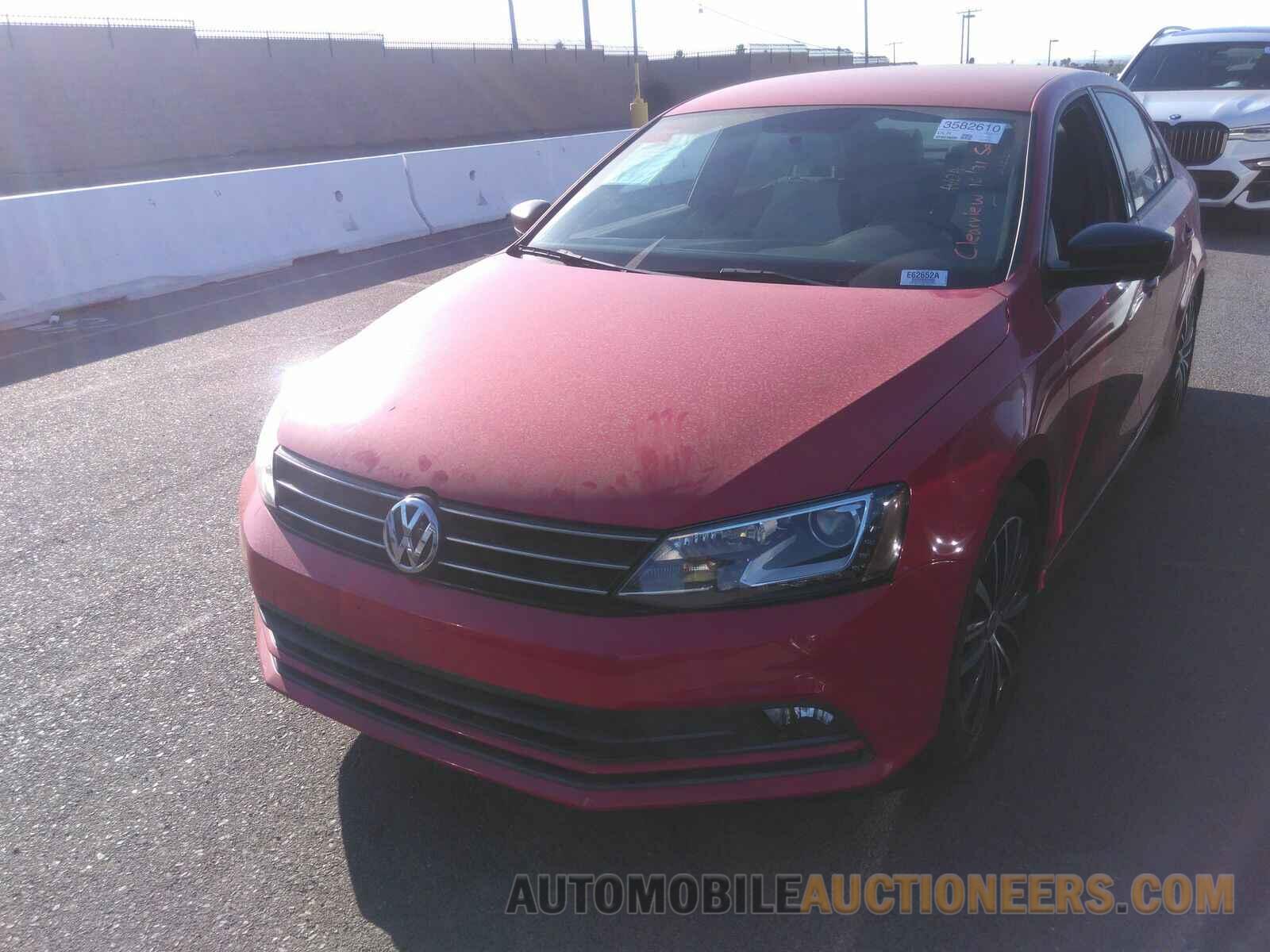 3VWD17AJ8GM275022 Volkswagen Jetta Sedan 2016