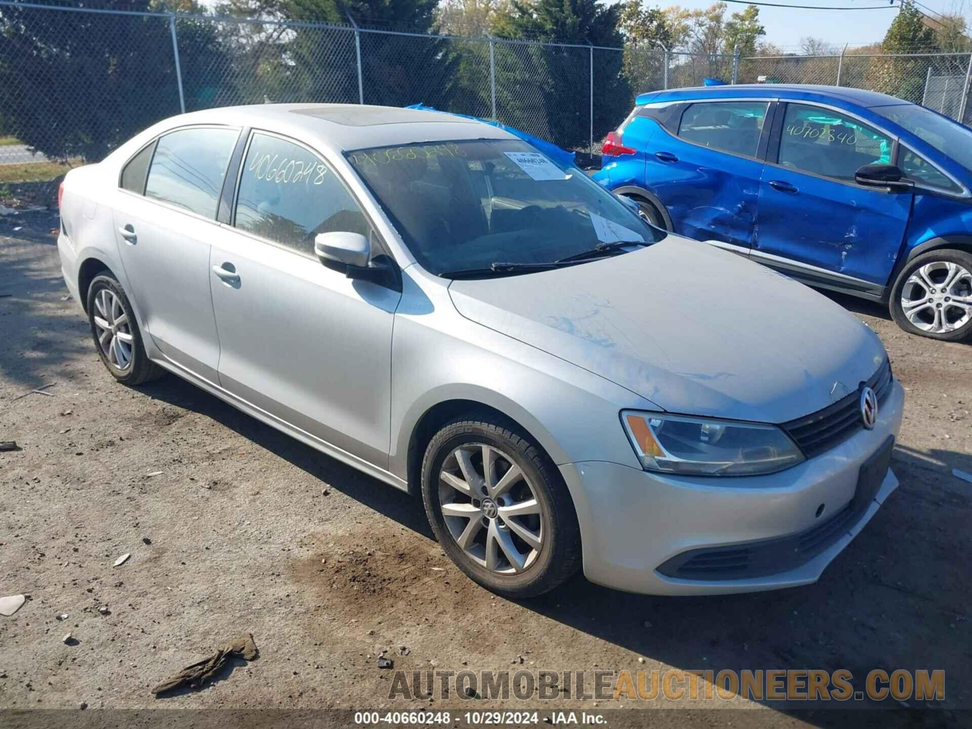 3VWDP7AJ6CM408997 VOLKSWAGEN JETTA 2012