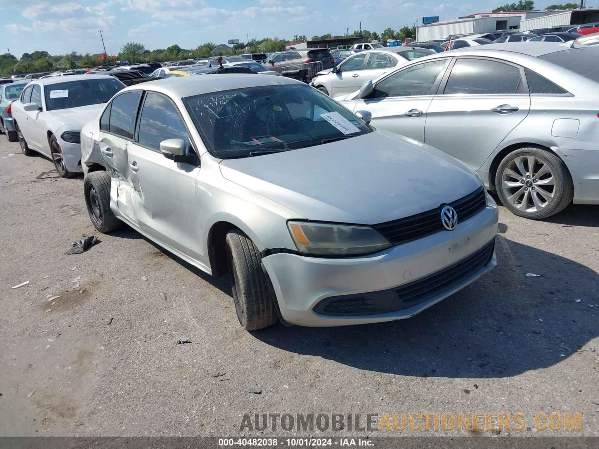 3VWDP7AJ8CM333865 VOLKSWAGEN JETTA 2012