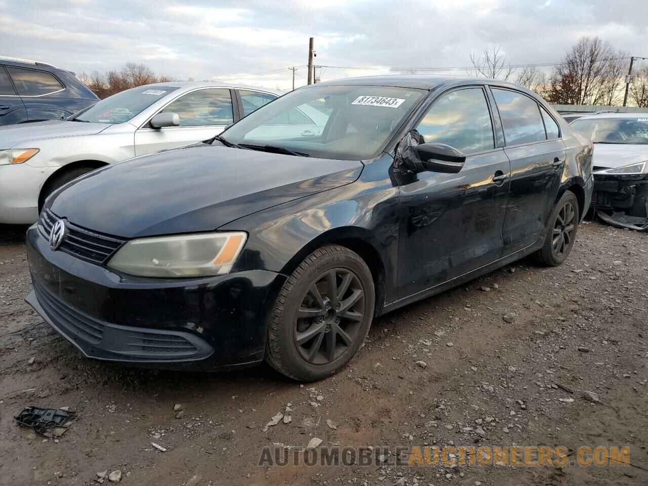 3VWDP7AJXCM423891 VOLKSWAGEN JETTA 2012