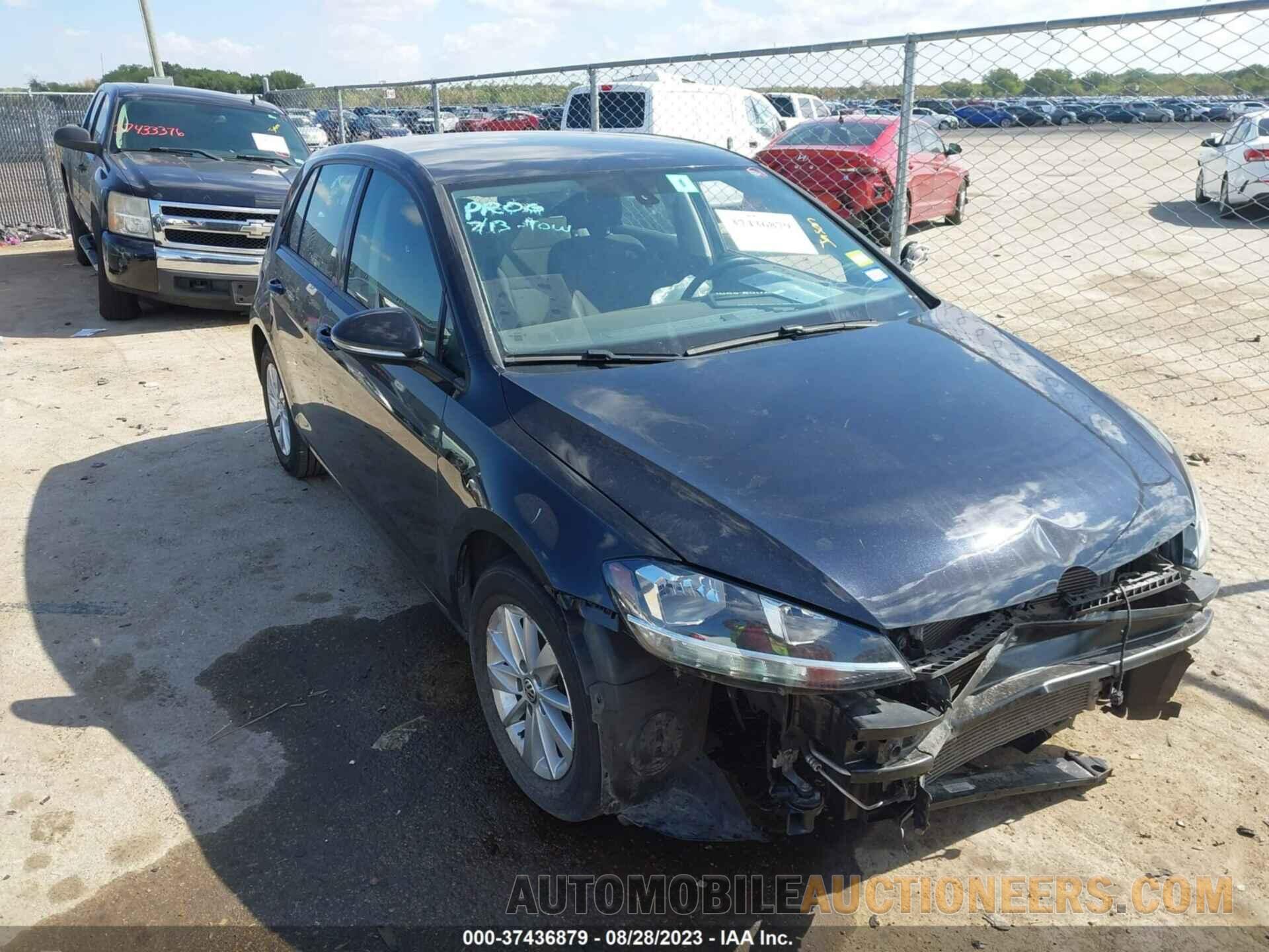 3VWG57AU2KM020192 VOLKSWAGEN GOLF 2019