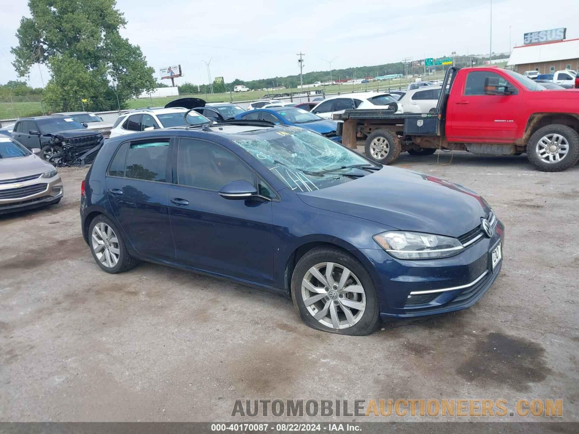 3VWG57AU7KM030345 VOLKSWAGEN GOLF 2019