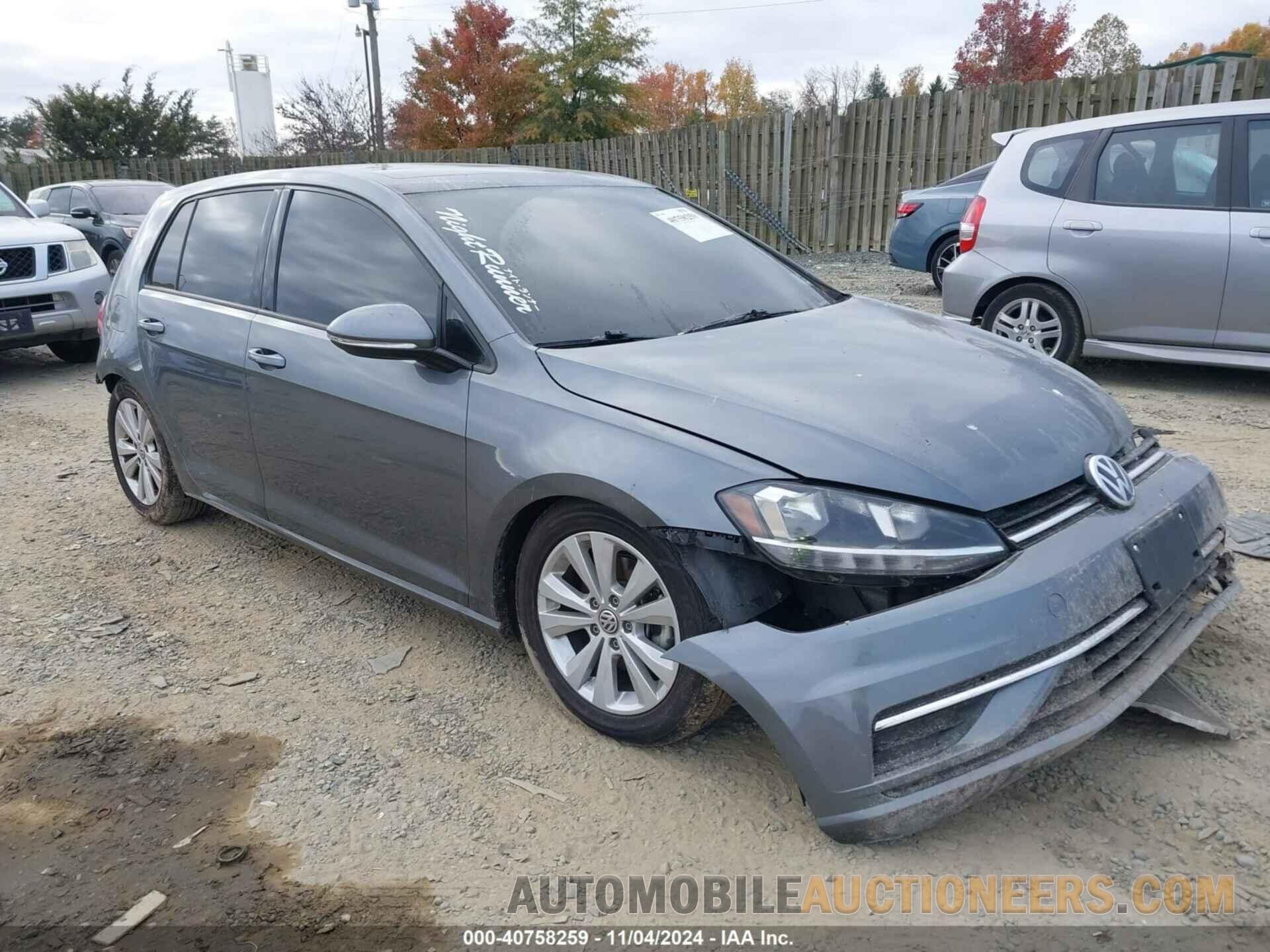 3VWG57AU9MM004851 VOLKSWAGEN GOLF 2021