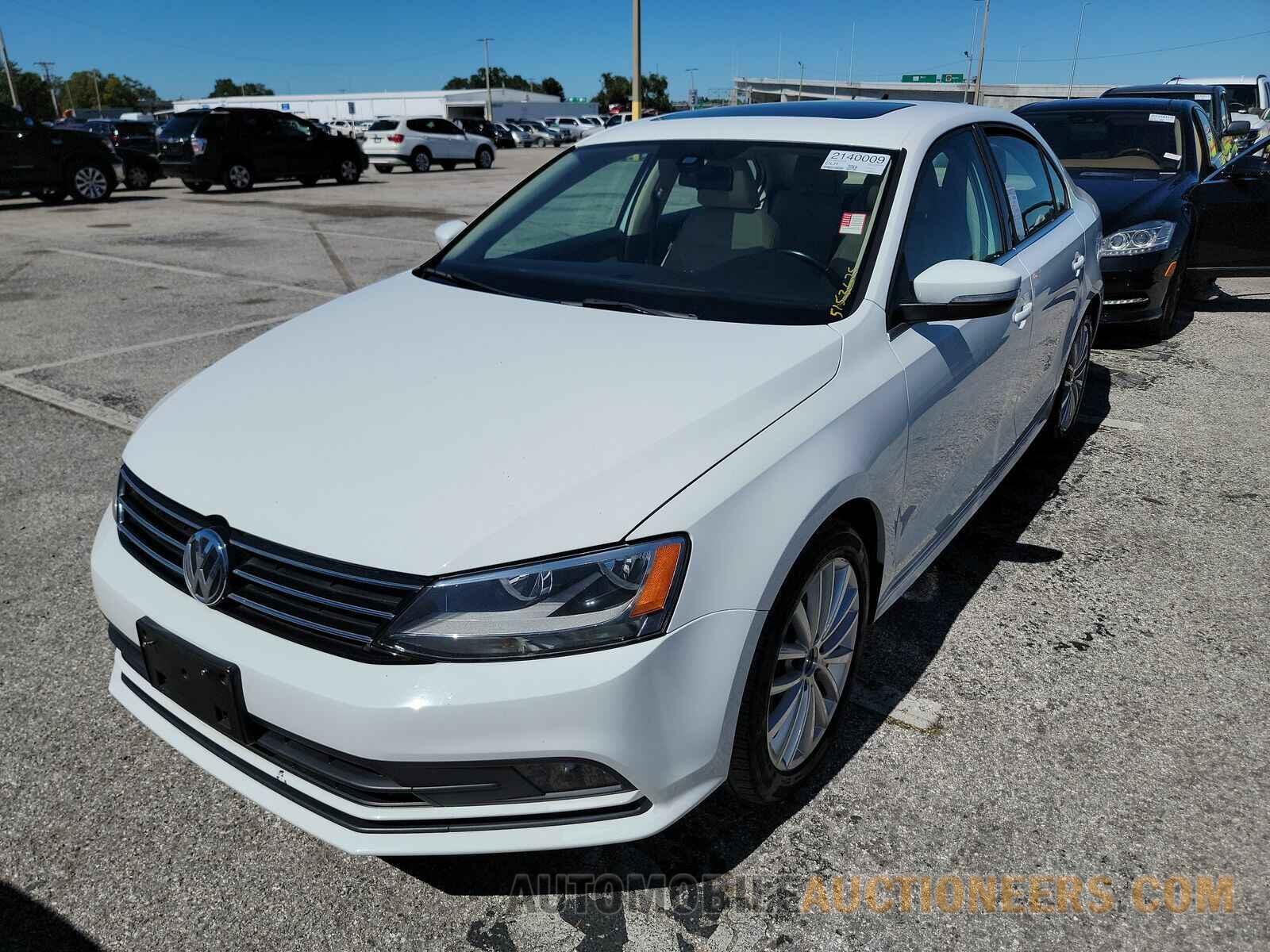 3VWL07AJ5GM220204 Volkswagen Jetta Sedan 2016