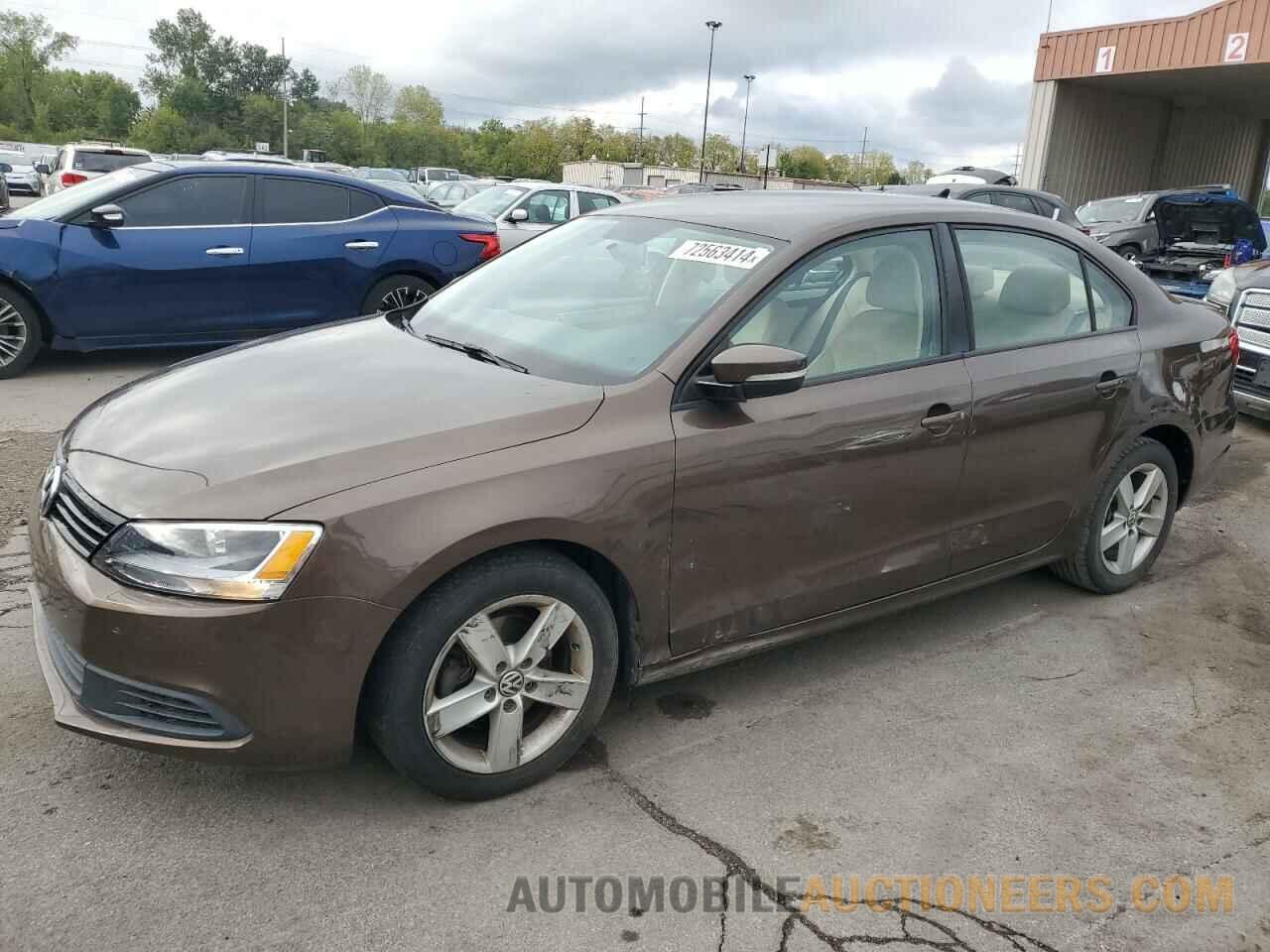 3VWLL7AJ3CM334185 VOLKSWAGEN JETTA 2012