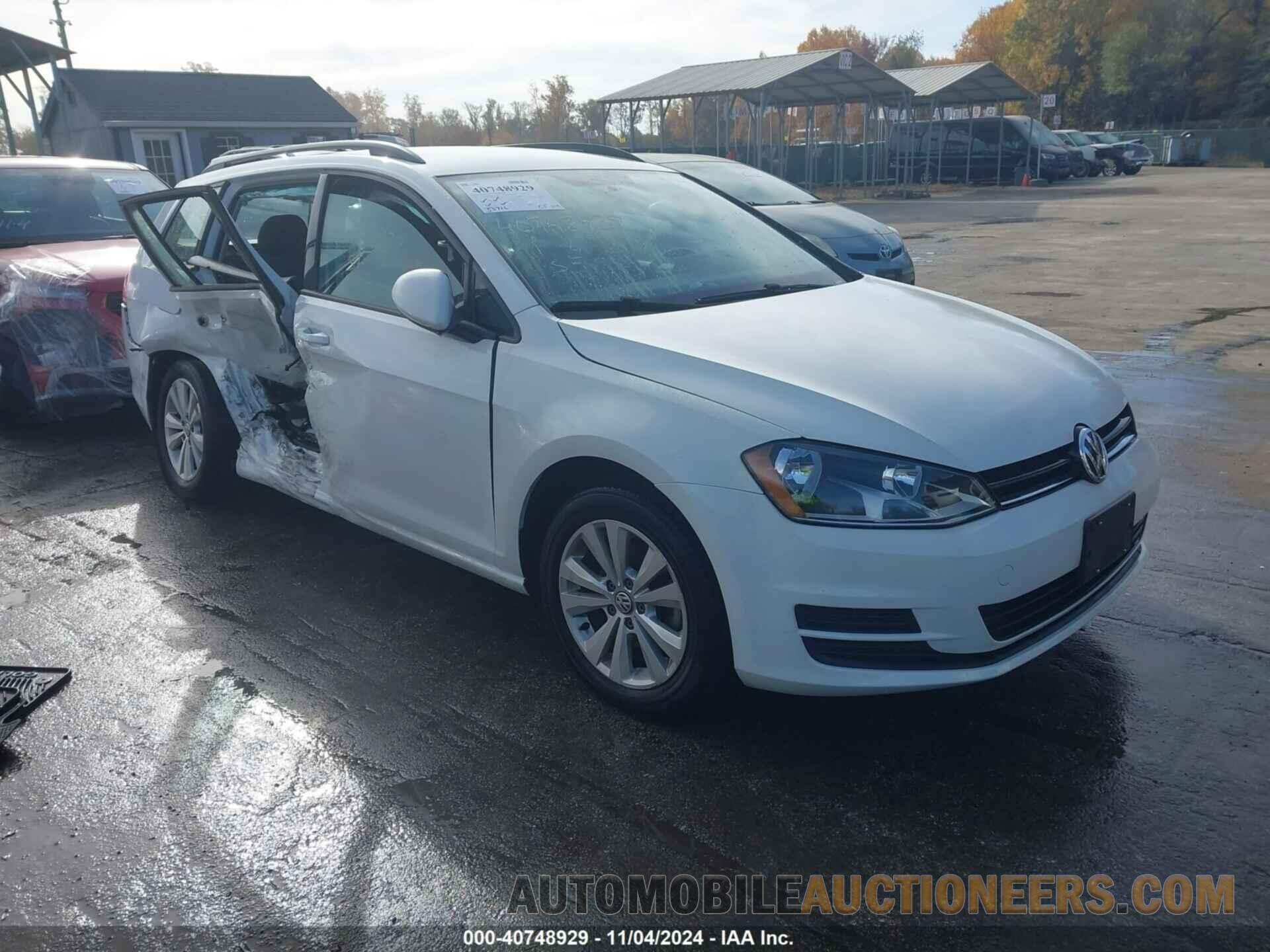 3VWU17AU5HM542628 VOLKSWAGEN GOLF SPORTWAGEN 2017