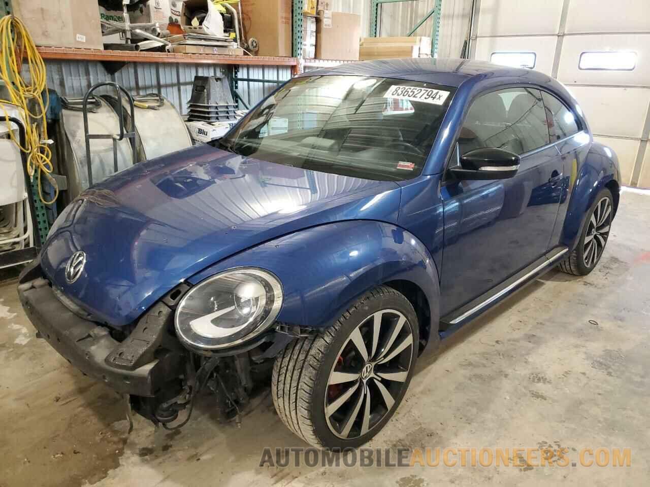 3VWVA7AT3CM659418 VOLKSWAGEN BEETLE 2012