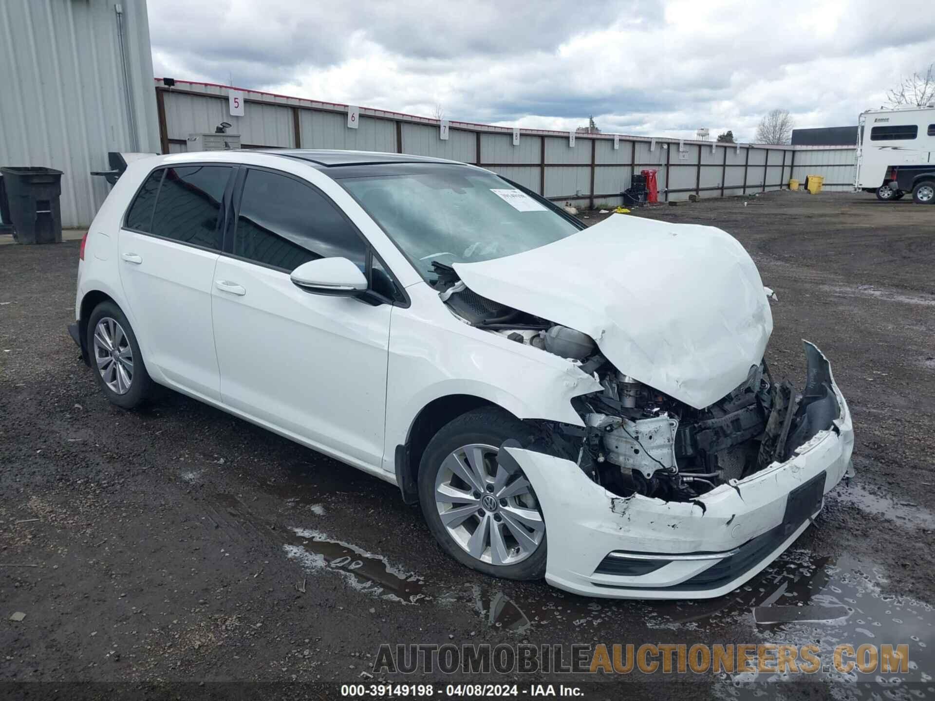 3VWW57AU0MM007438 VOLKSWAGEN GOLF 2021