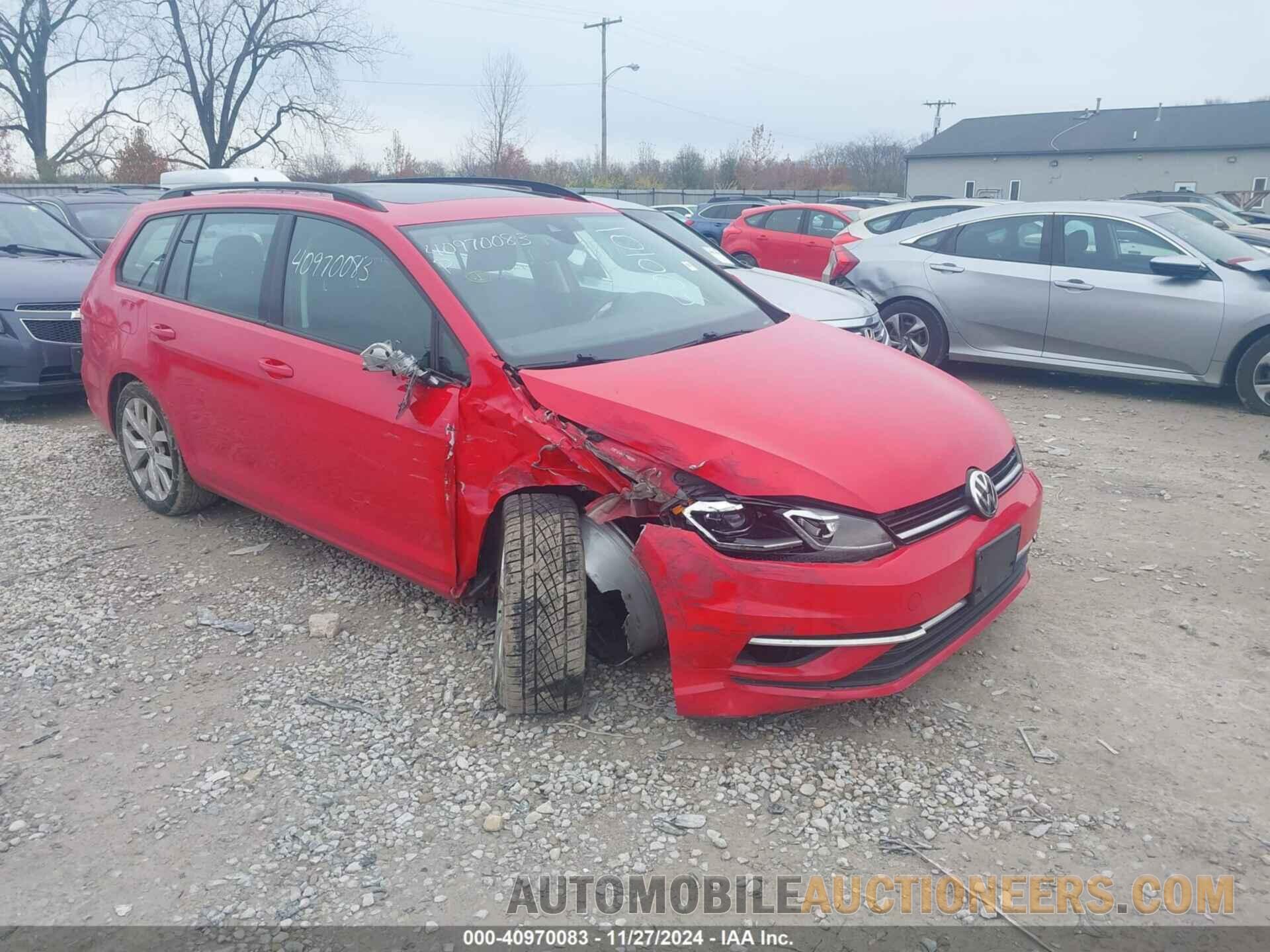 3VWY57AU1KM500101 VOLKSWAGEN GOLF SPORTWAGEN 2019