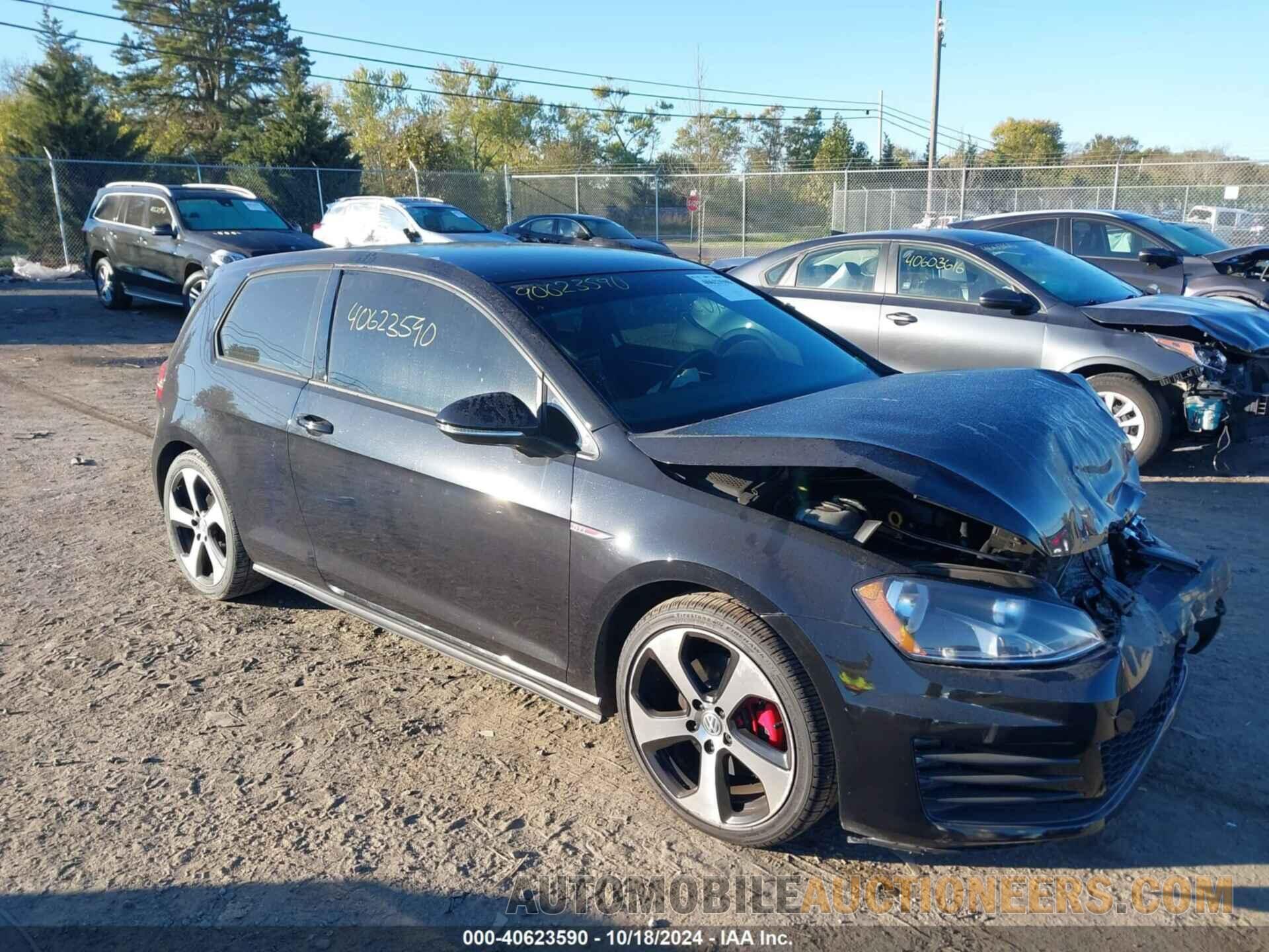 3VWYT7AU3FM089165 VOLKSWAGEN GOLF GTI 2015