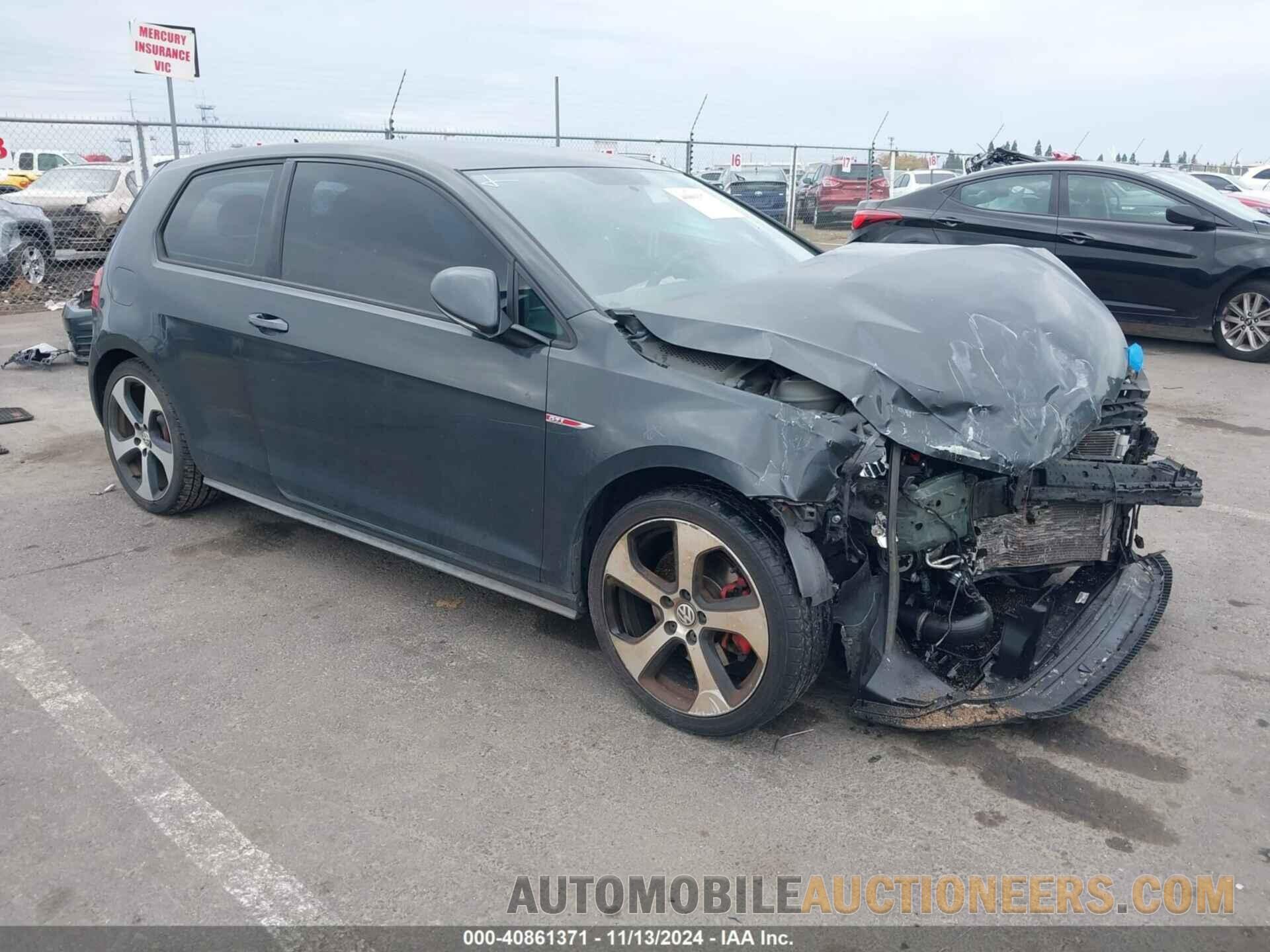 3VWYT7AU6FM051252 VOLKSWAGEN GOLF GTI 2015