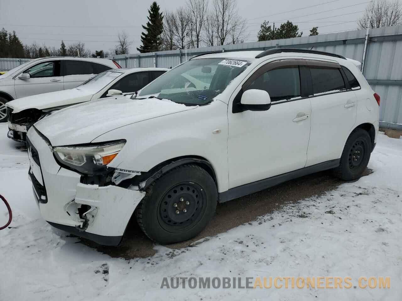 4A4AJ4AU0EE605066 MITSUBISHI OUTLANDER 2014