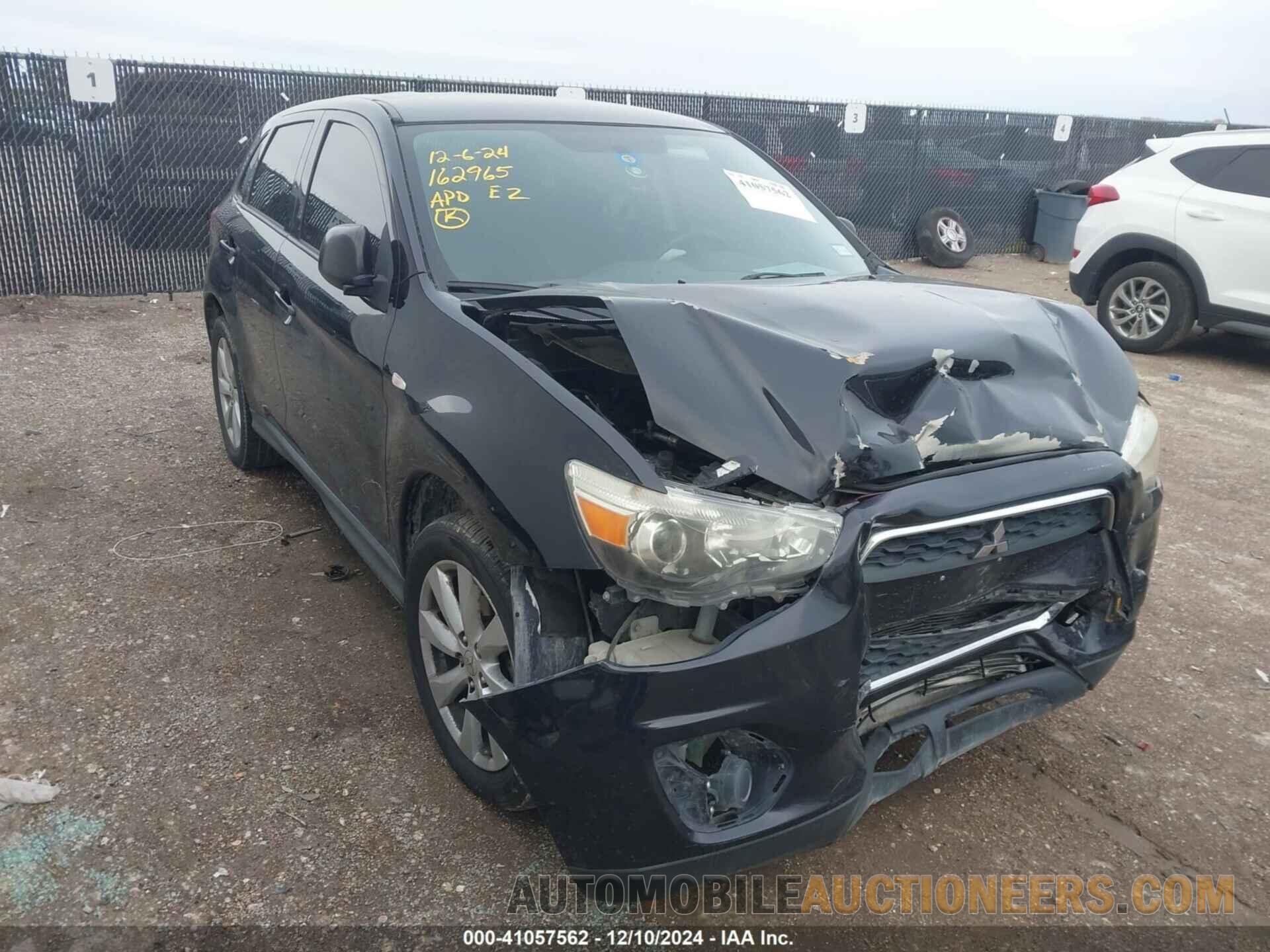 4A4AP3AU0EE022781 MITSUBISHI OUTLANDER SPORT 2014