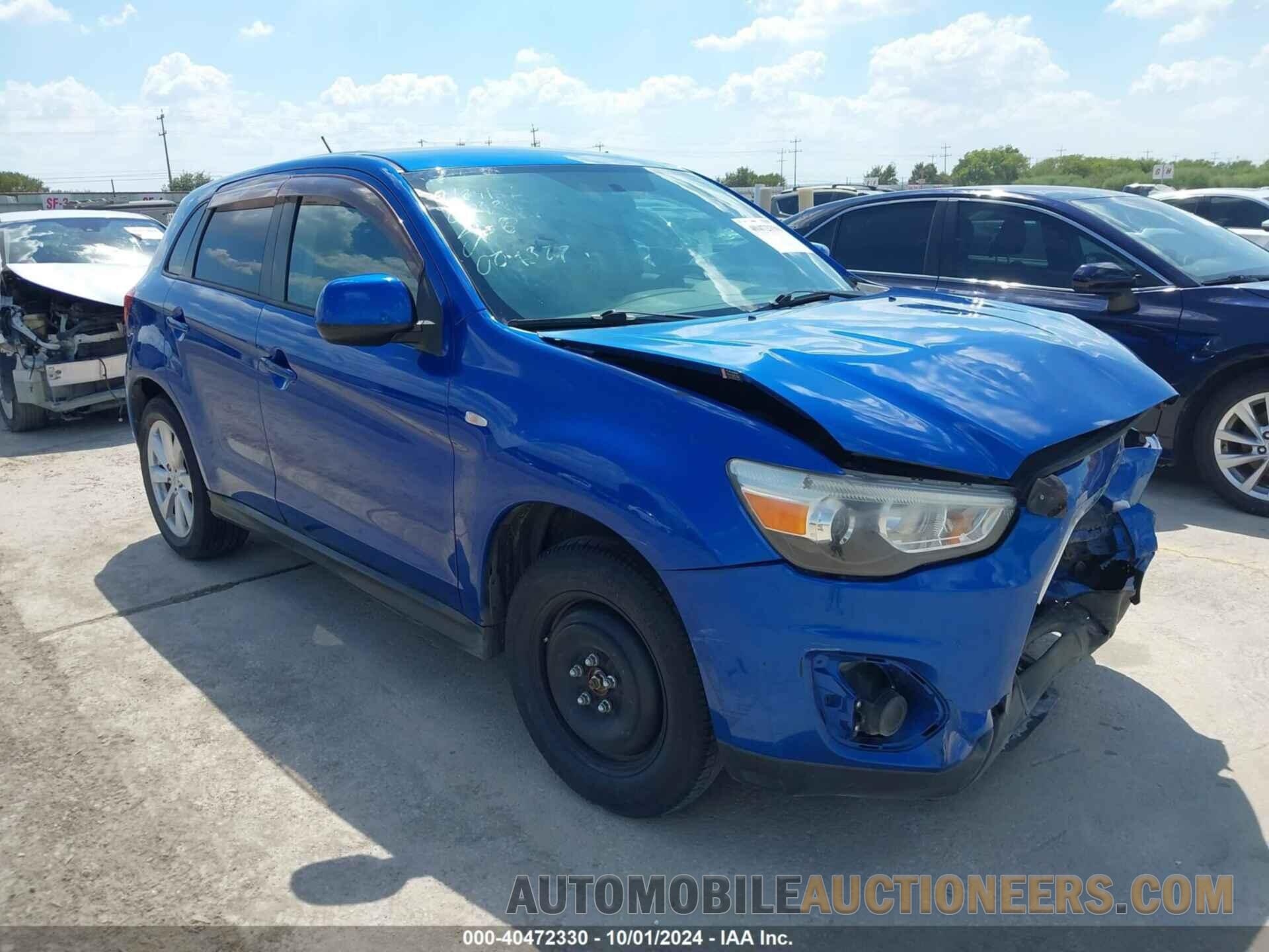 4A4AP3AU0FE004377 MITSUBISHI OUTLANDER SPORT 2015