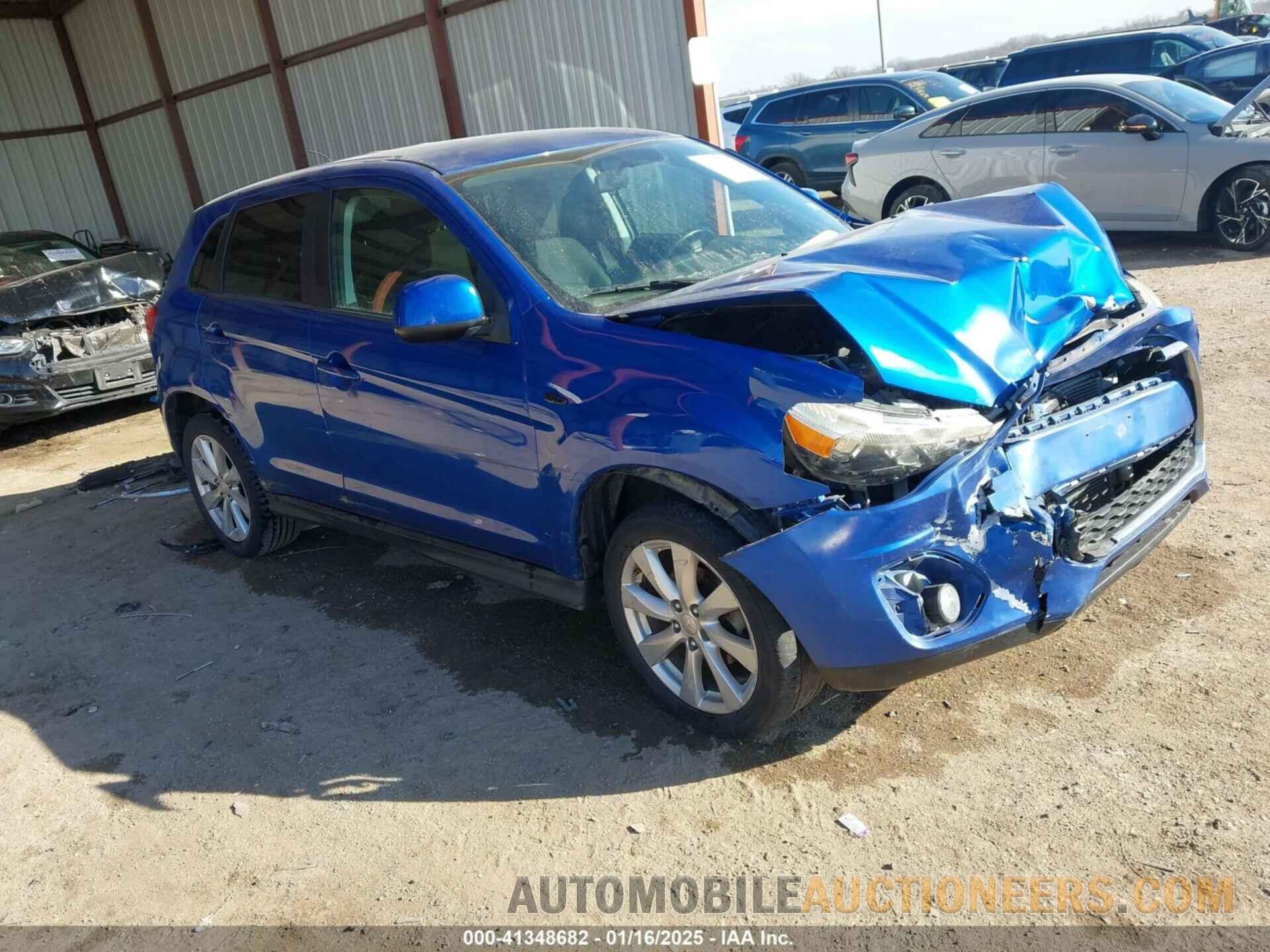 4A4AP3AU2FE007250 MITSUBISHI OUTLANDER SPORT 2015