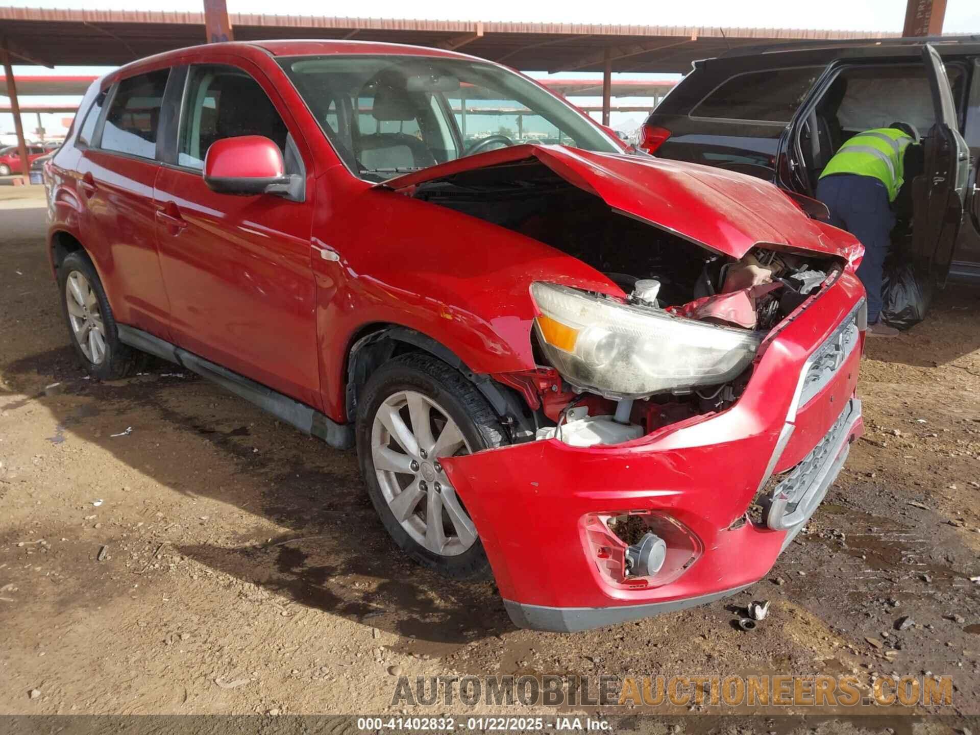 4A4AP3AU3DE012342 MITSUBISHI OUTLANDER SPORT 2013