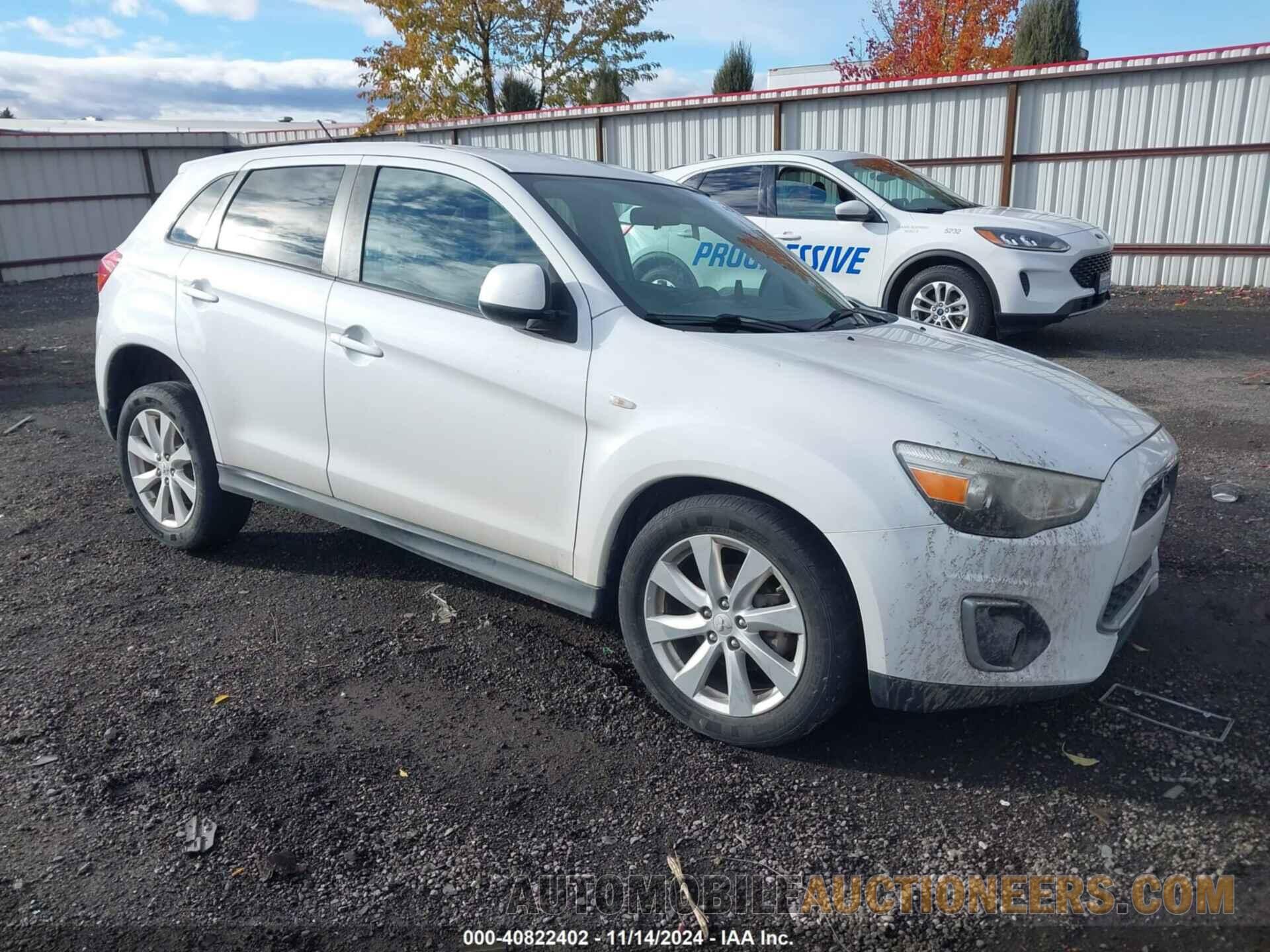 4A4AP3AU3EE027408 MITSUBISHI OUTLANDER SPORT 2014