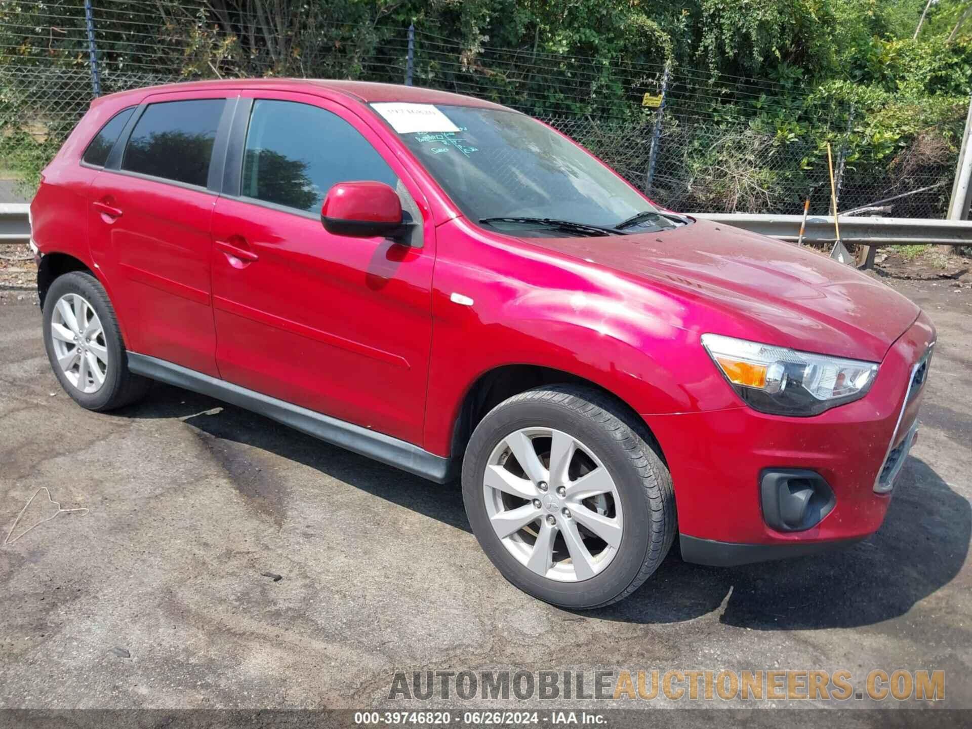 4A4AP3AU4EE011525 MITSUBISHI OUTLANDER SPORT 2014