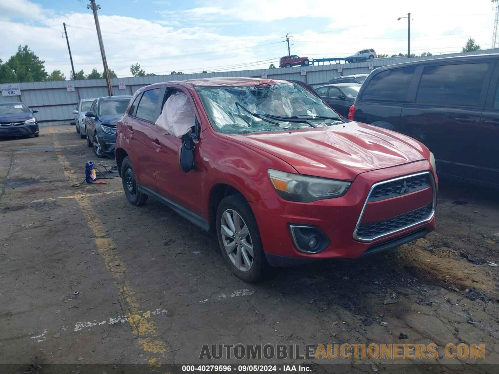 4A4AP3AU8DE024373 MITSUBISHI OUTLANDER SPORT 2013