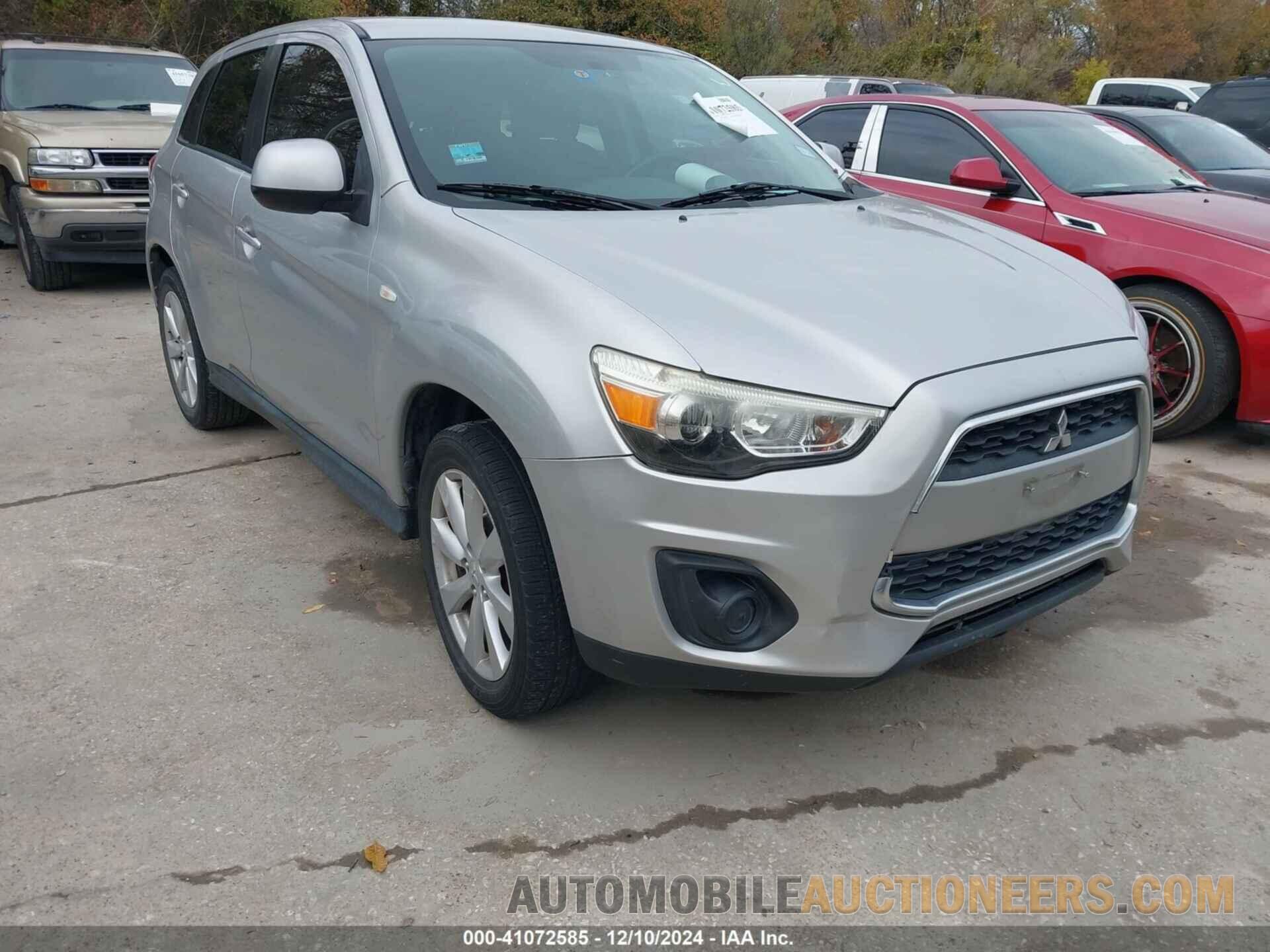 4A4AP3AU8EE016971 MITSUBISHI OUTLANDER SPORT 2014