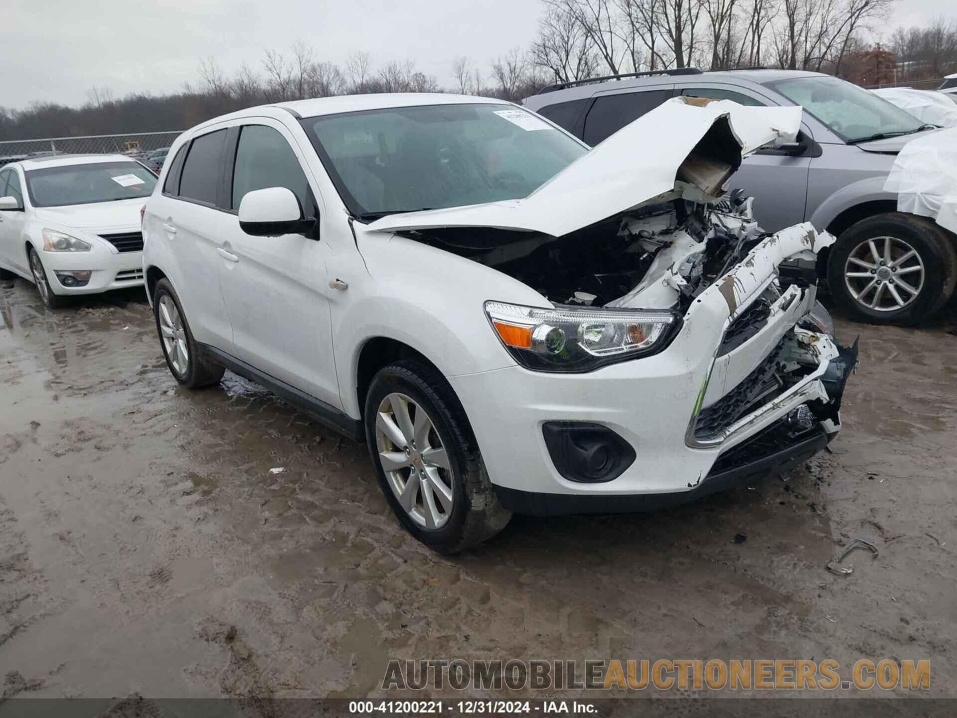 4A4AP3AU9EE004683 MITSUBISHI OUTLANDER SPORT 2014