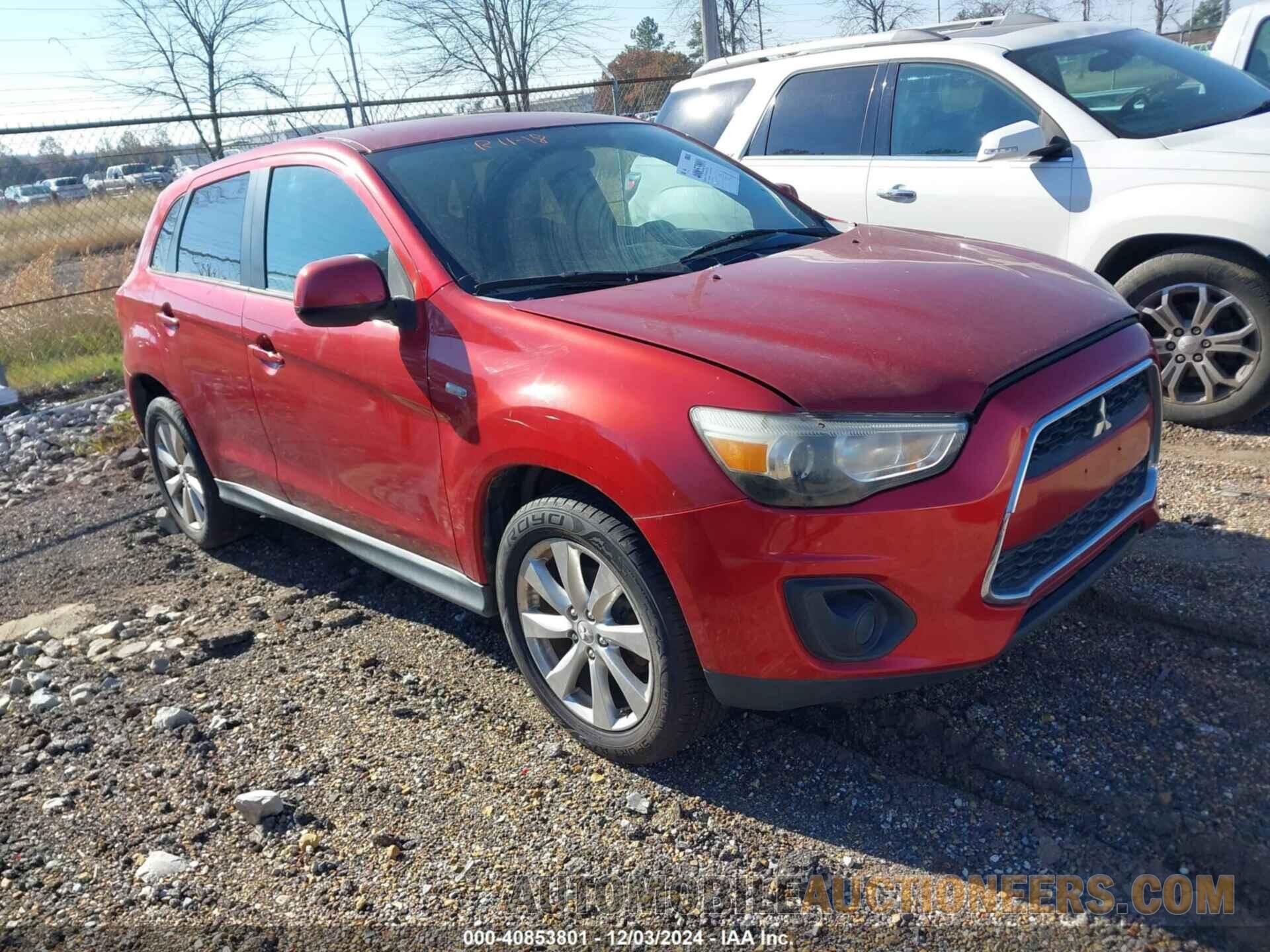 4A4AP3AU9EE014095 MITSUBISHI OUTLANDER SPORT 2014