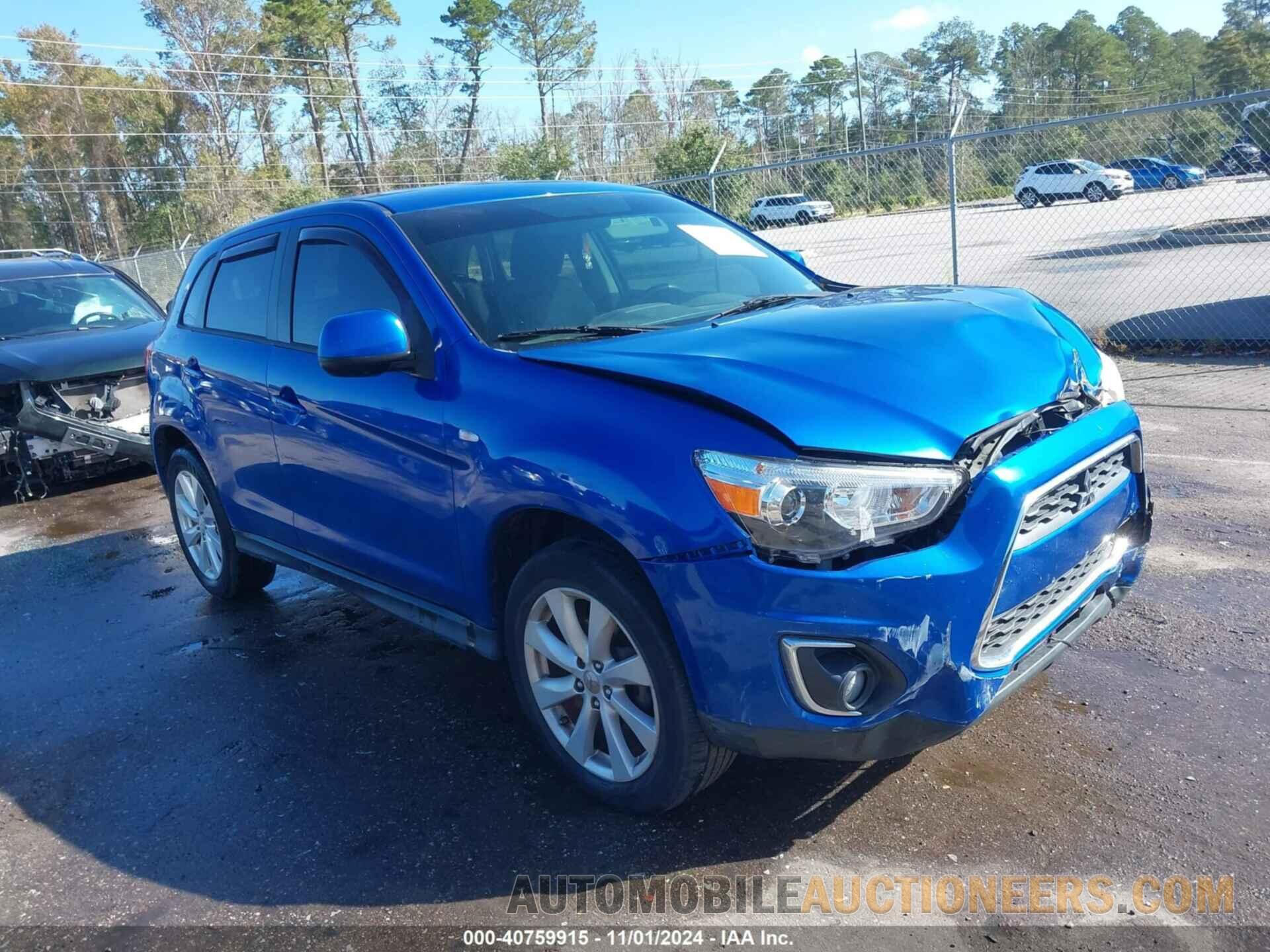 4A4AP3AU9FE045543 MITSUBISHI OUTLANDER SPORT 2015