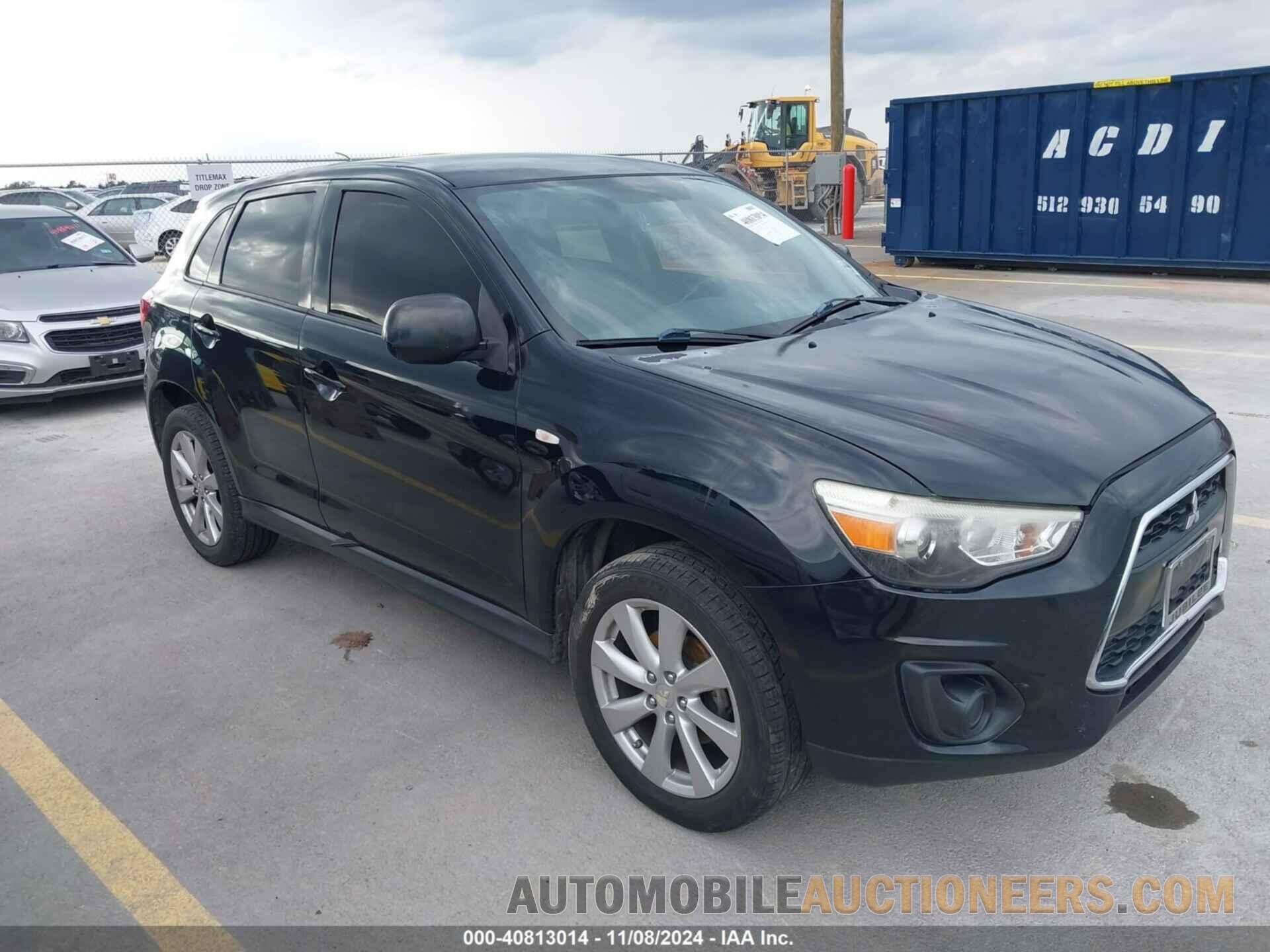 4A4AP3AUXEE031567 MITSUBISHI OUTLANDER SPORT 2014