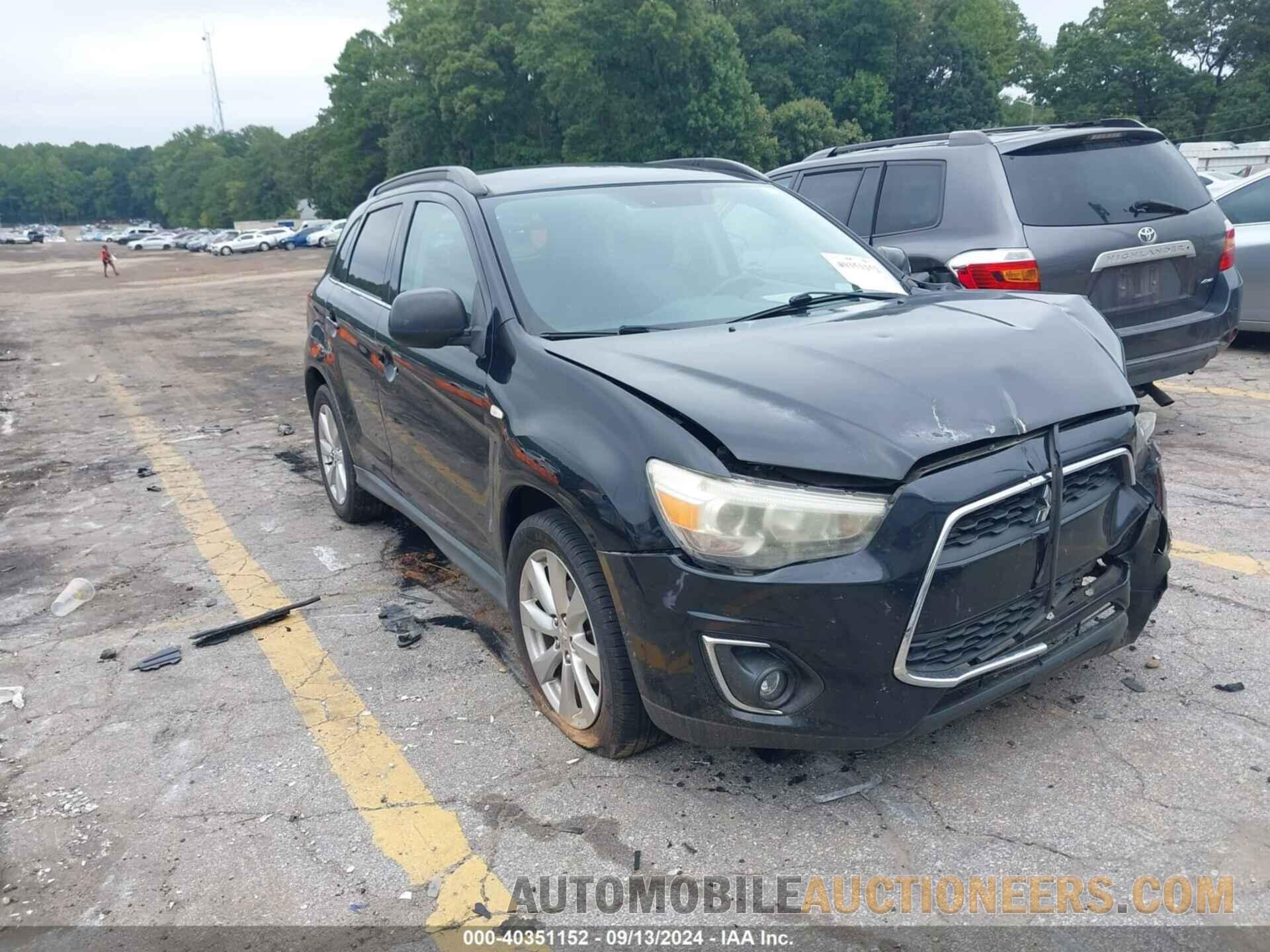 4A4AP4AU6DE003169 MITSUBISHI OUTLANDER SPORT 2013