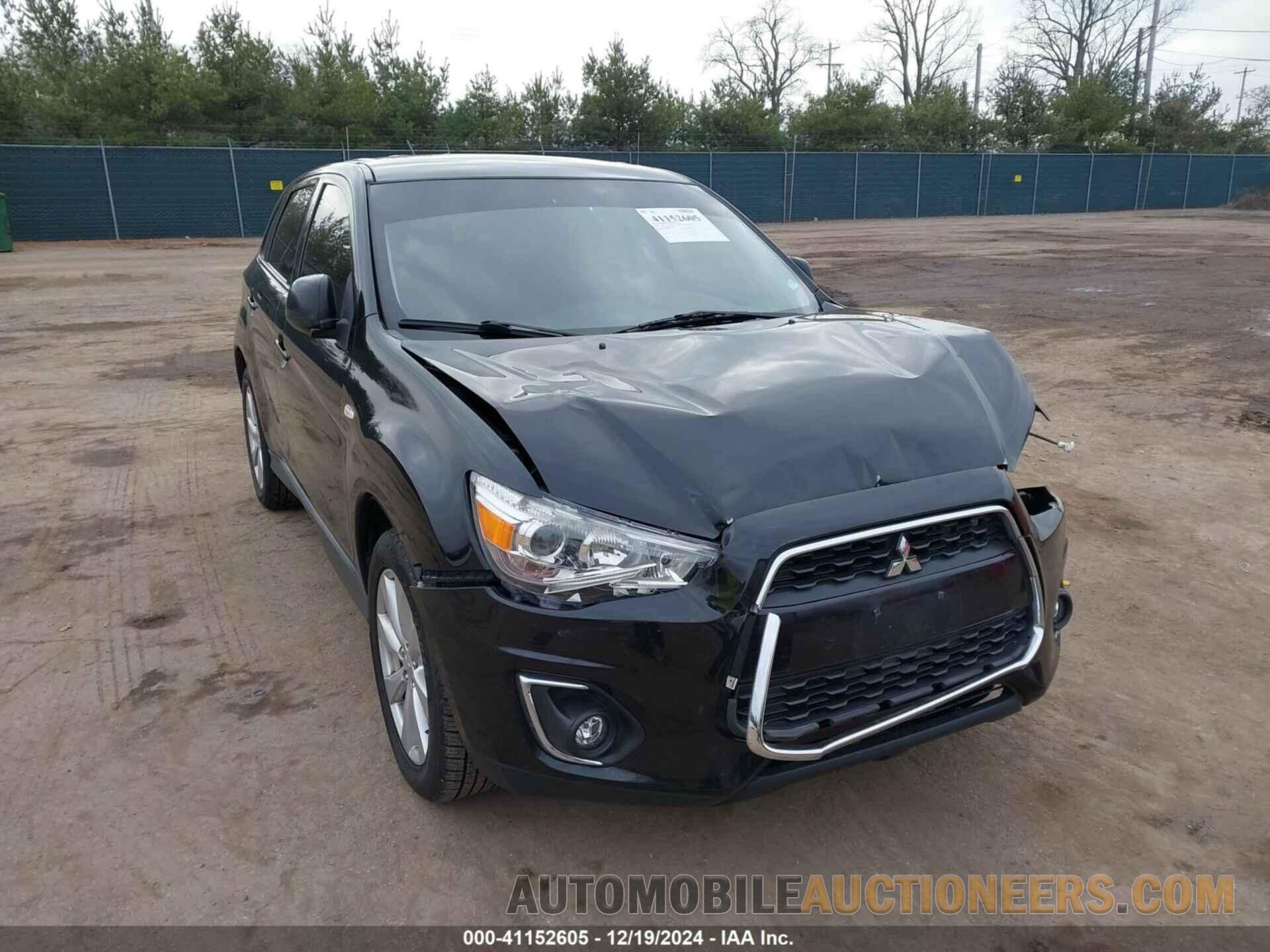 4A4AP4AU7DE014729 MITSUBISHI OUTLANDER SPORT 2013