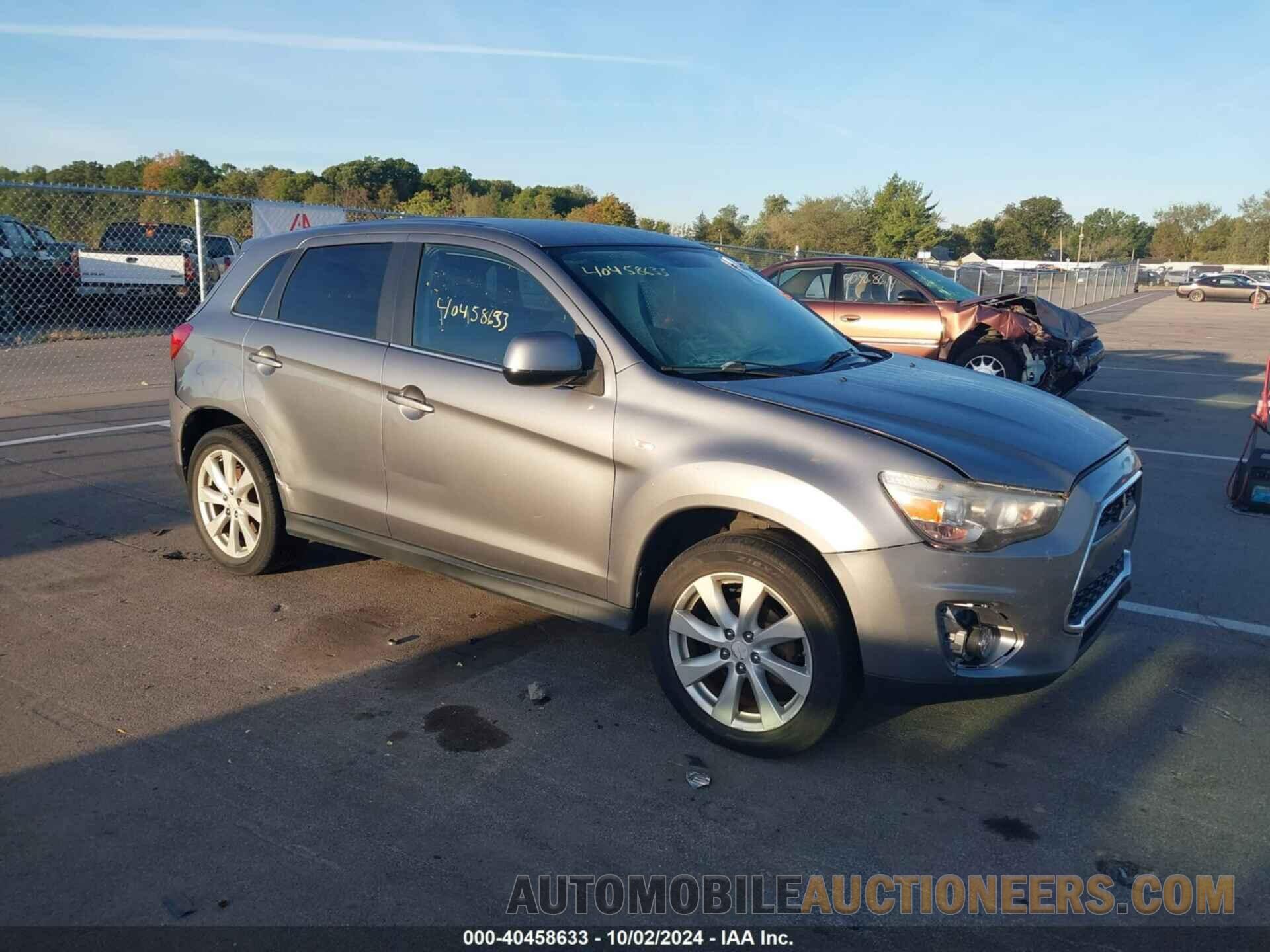 4A4AP4AU9DE013923 MITSUBISHI OUTLANDER SPORT 2013