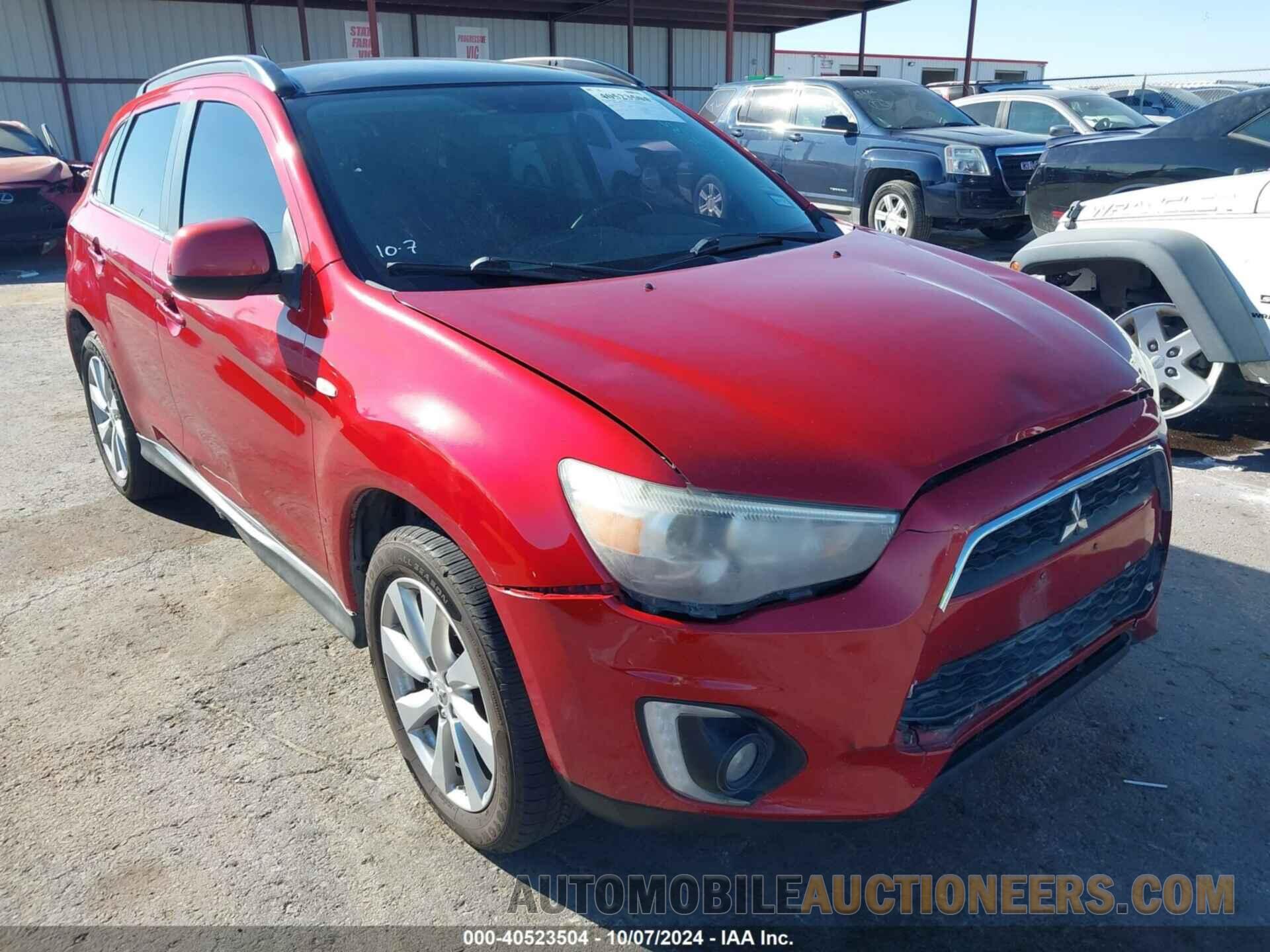 4A4AP4AUXFE001489 MITSUBISHI OUTLANDER SPORT 2015