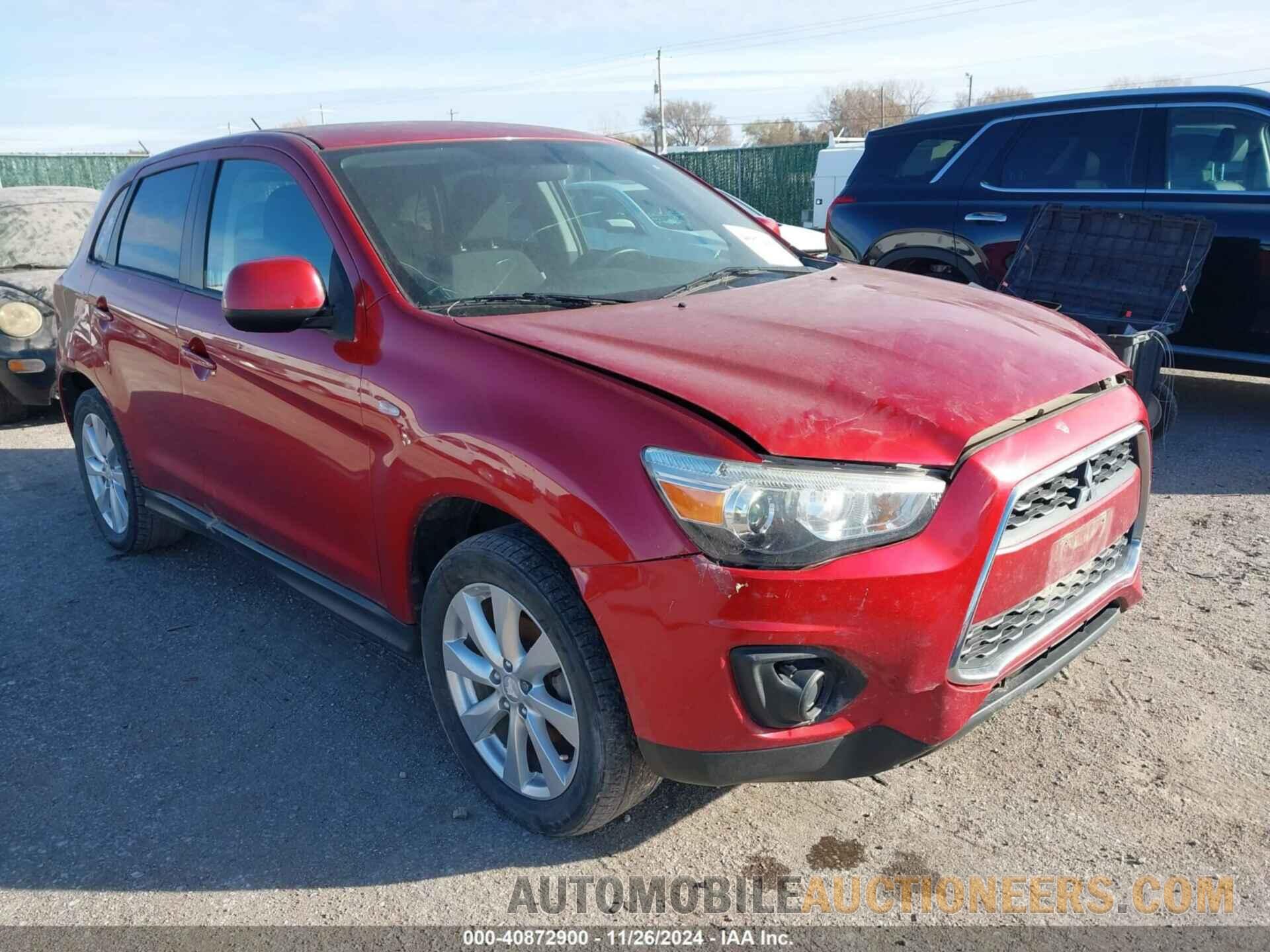 4A4AR3AU2EE022677 MITSUBISHI OUTLANDER SPORT 2014