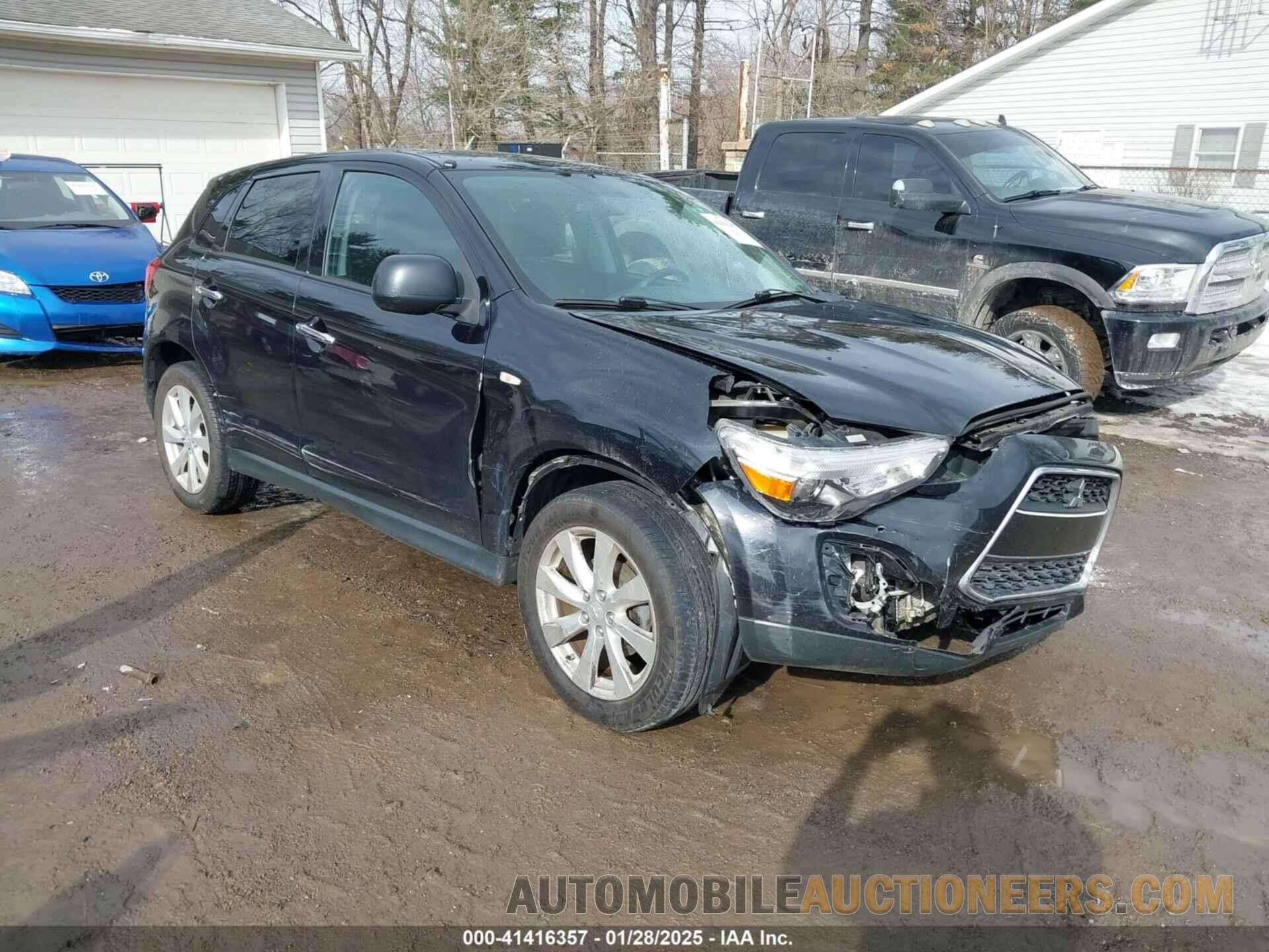 4A4AR3AU2EE026390 MITSUBISHI OUTLANDER SPORT 2014