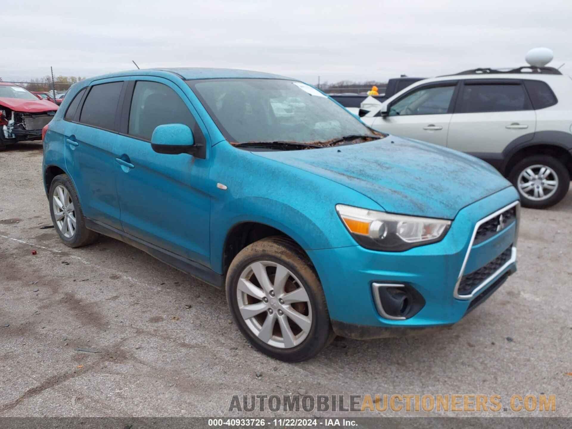 4A4AR3AU3EE023403 MITSUBISHI OUTLANDER SPORT 2014