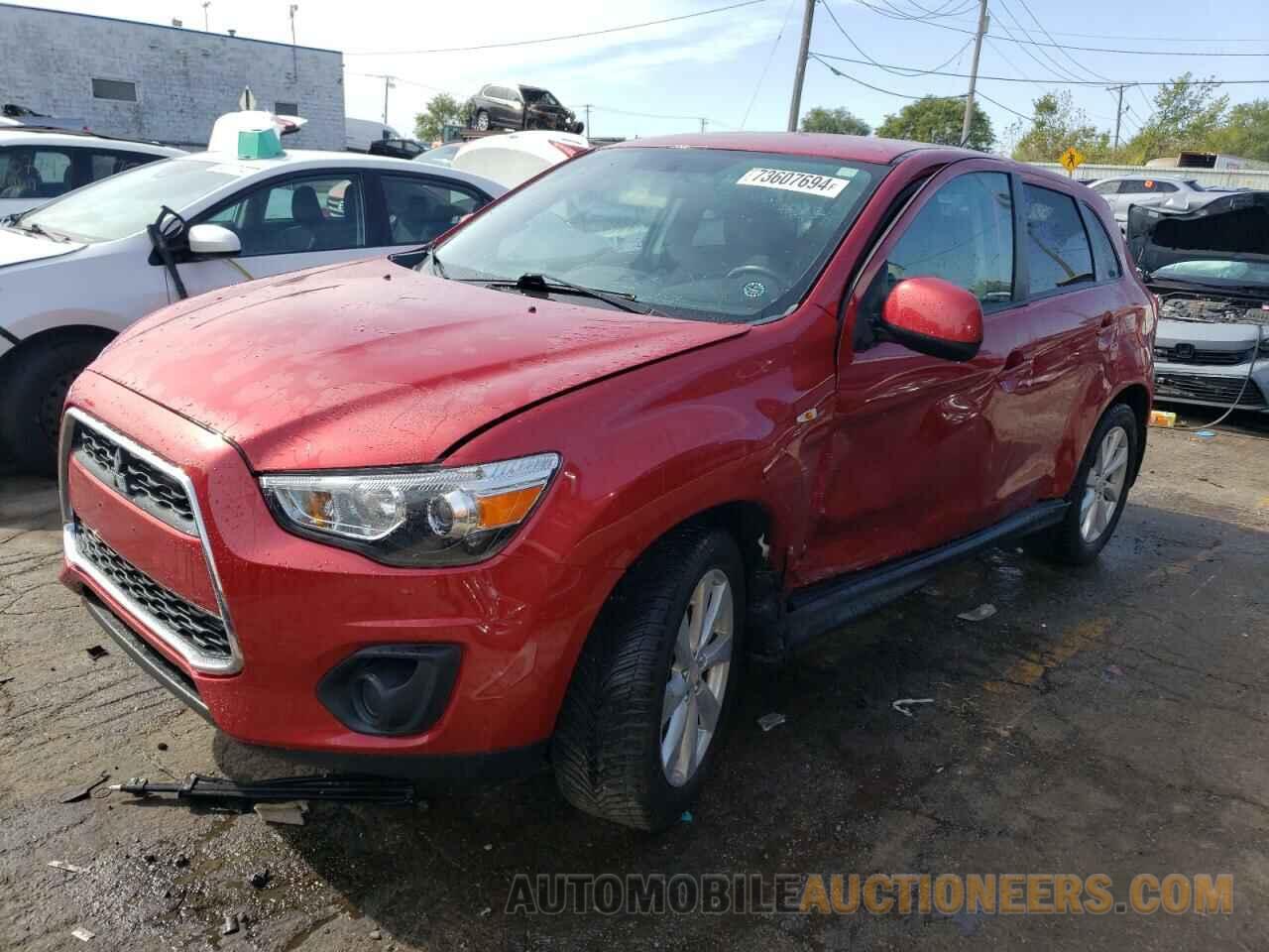 4A4AR3AU4EE013477 MITSUBISHI OUTLANDER 2014